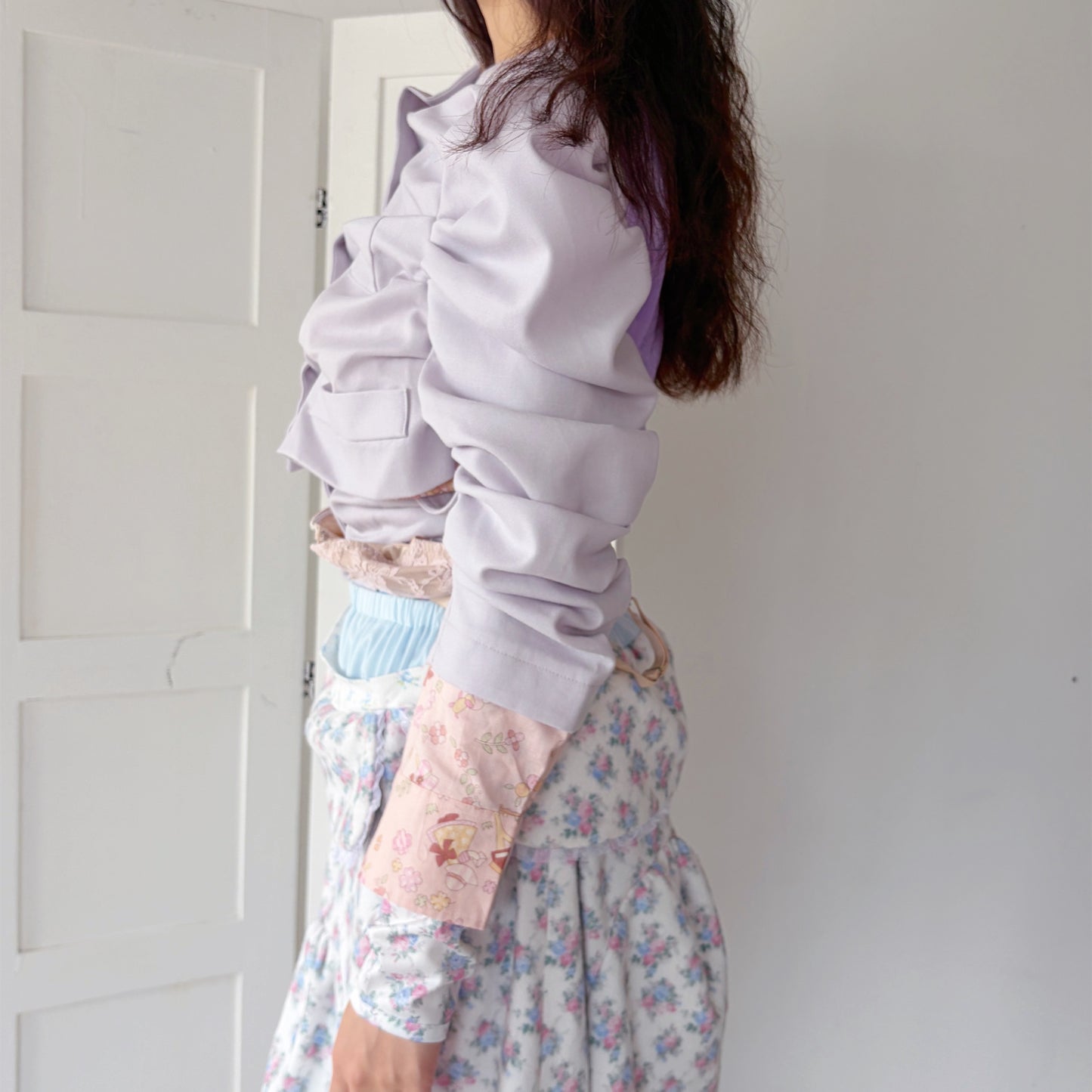TOO BUSY JACKET / PURPLE / ショートジャケット