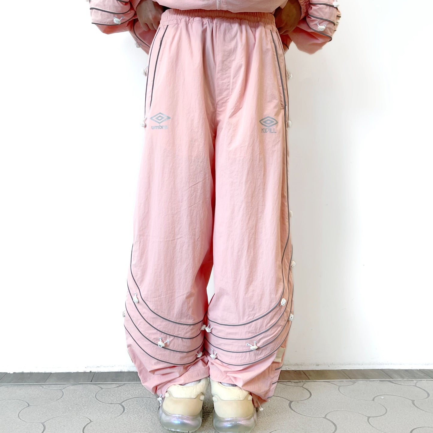 KIDILL × UMBRO COLLABORATION WIZARD  TRACK PANTS / PINK / トラックパンツ