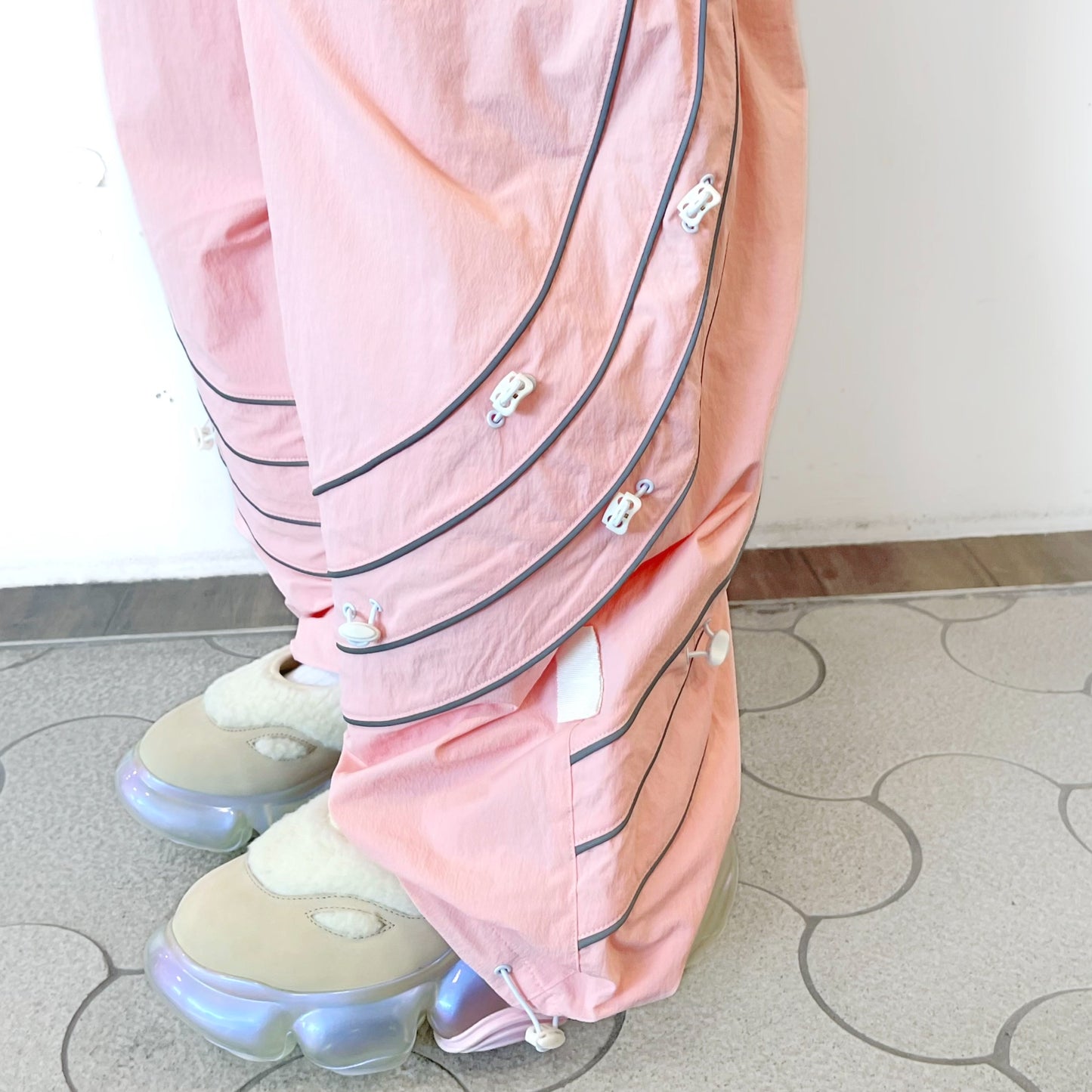 KIDILL × UMBRO COLLABORATION WIZARD  TRACK PANTS / PINK / トラックパンツ