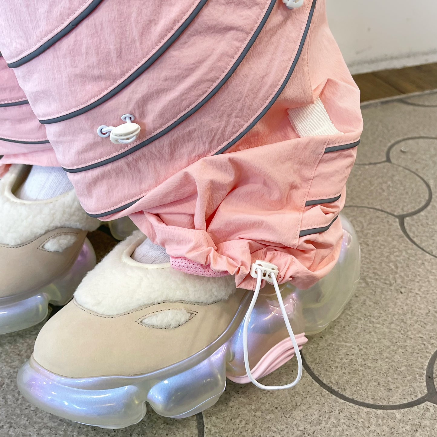 KIDILL × UMBRO COLLABORATION WIZARD  TRACK PANTS / PINK / トラックパンツ