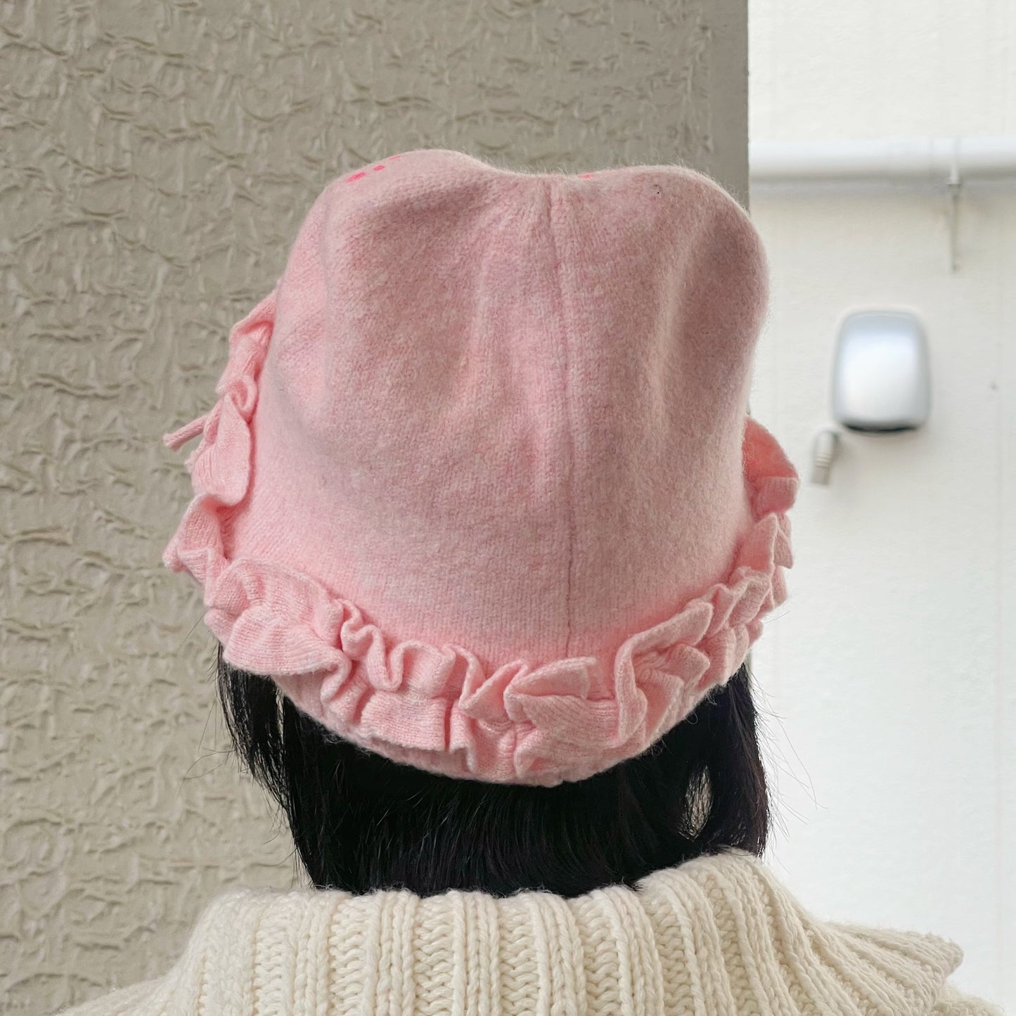 【SHEEP SOUVENIR】sheep vs winter knit cap / pink / ニットキャップ