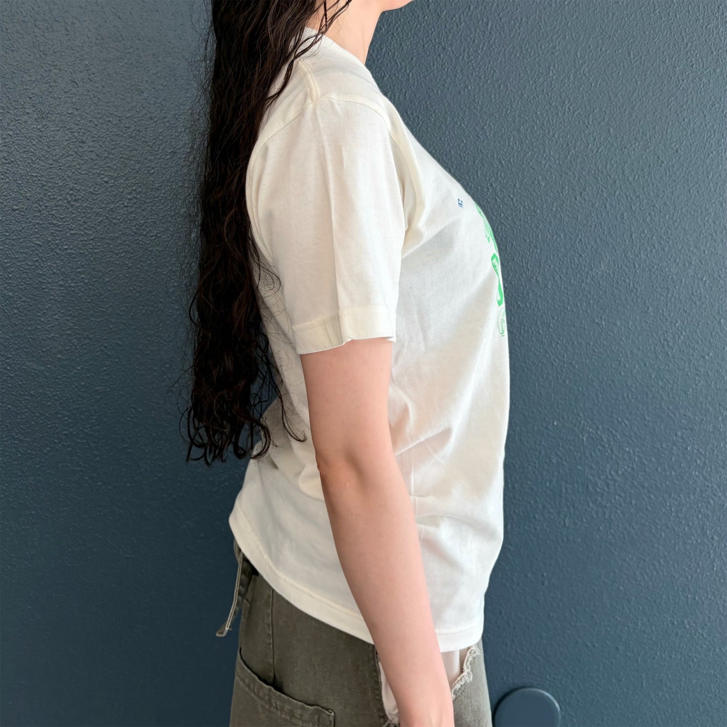 We are 友 T-shirt / Off white / プリントTシャツ