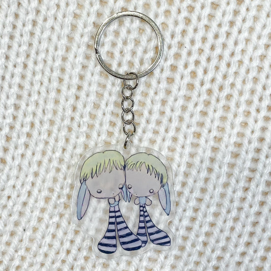 Twins Acryl key + / アクリルキーホルダー