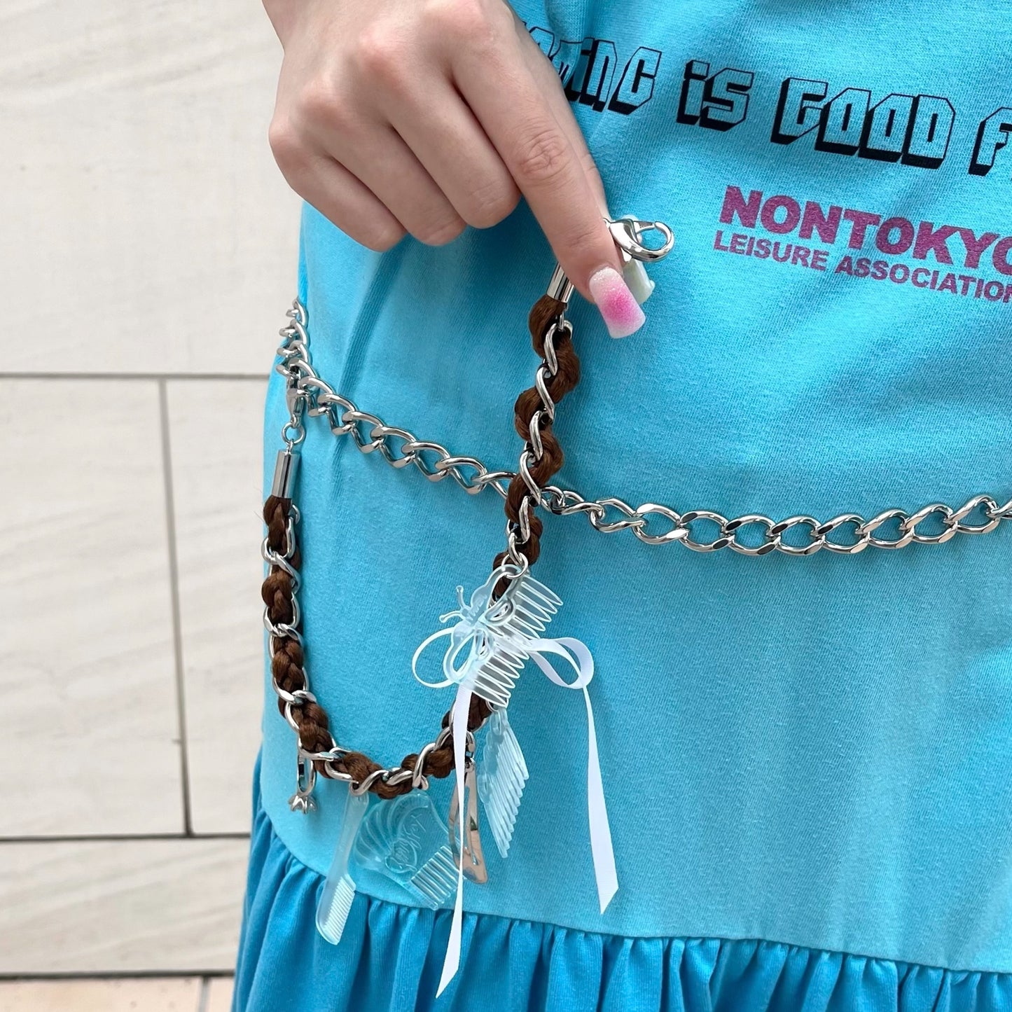 HAIRDO BELT / BLUE / D'heygereコラボレーションベルト