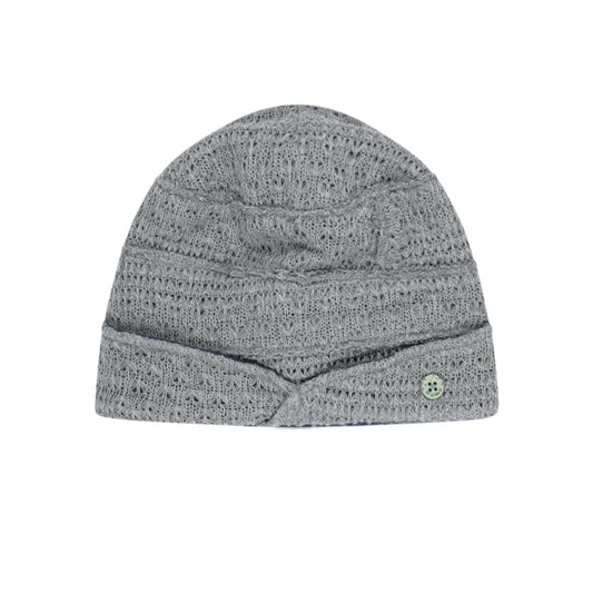 ROUGH STAR REVERSIBLE BEANIE / GREY / リバーシブルビーニー