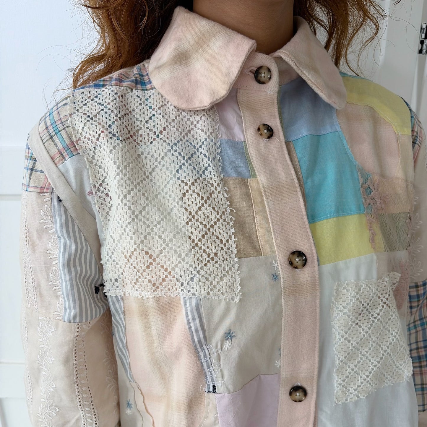 Patchwork shirt / Mix / パッチワークシャツ