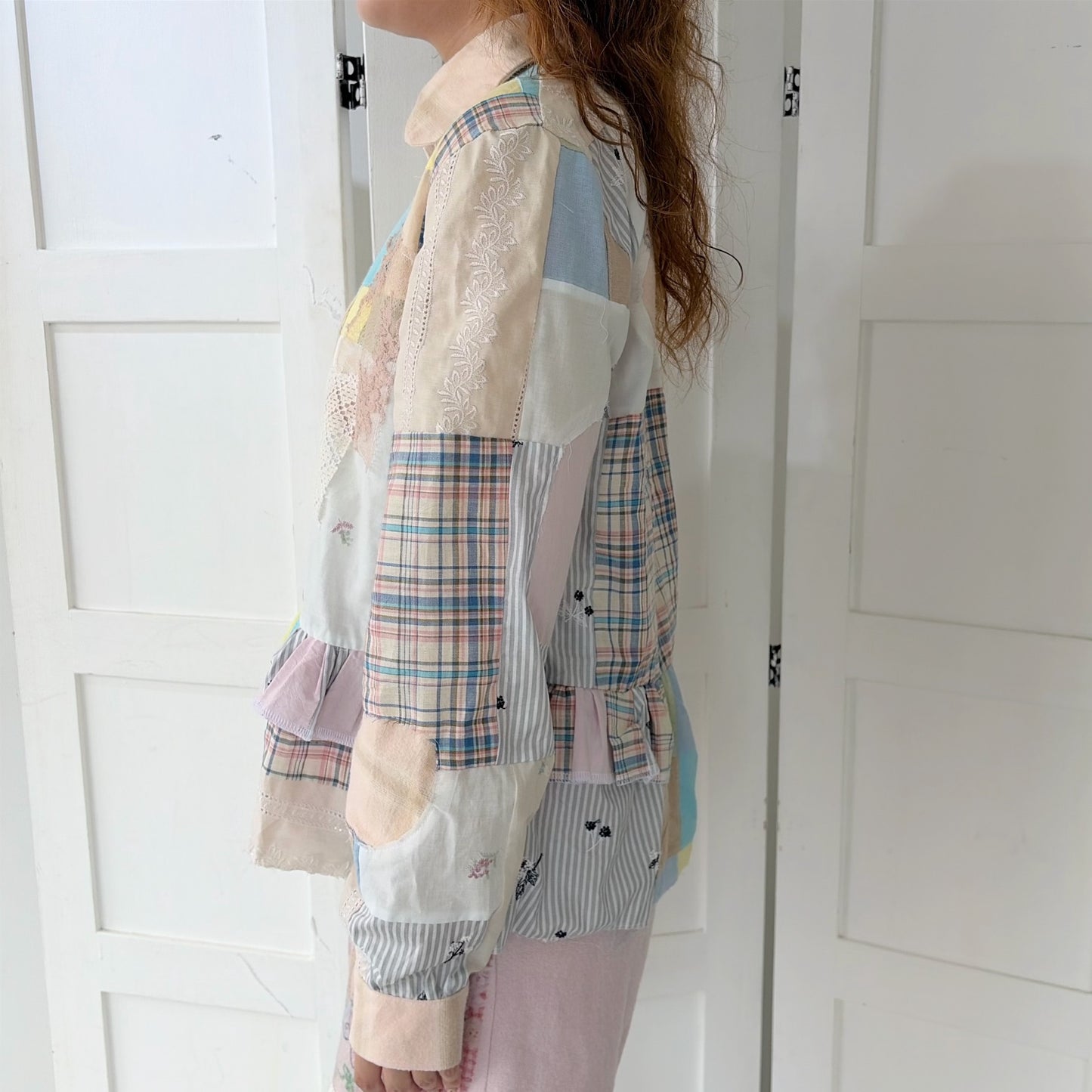 Patchwork shirt / Mix / パッチワークシャツ