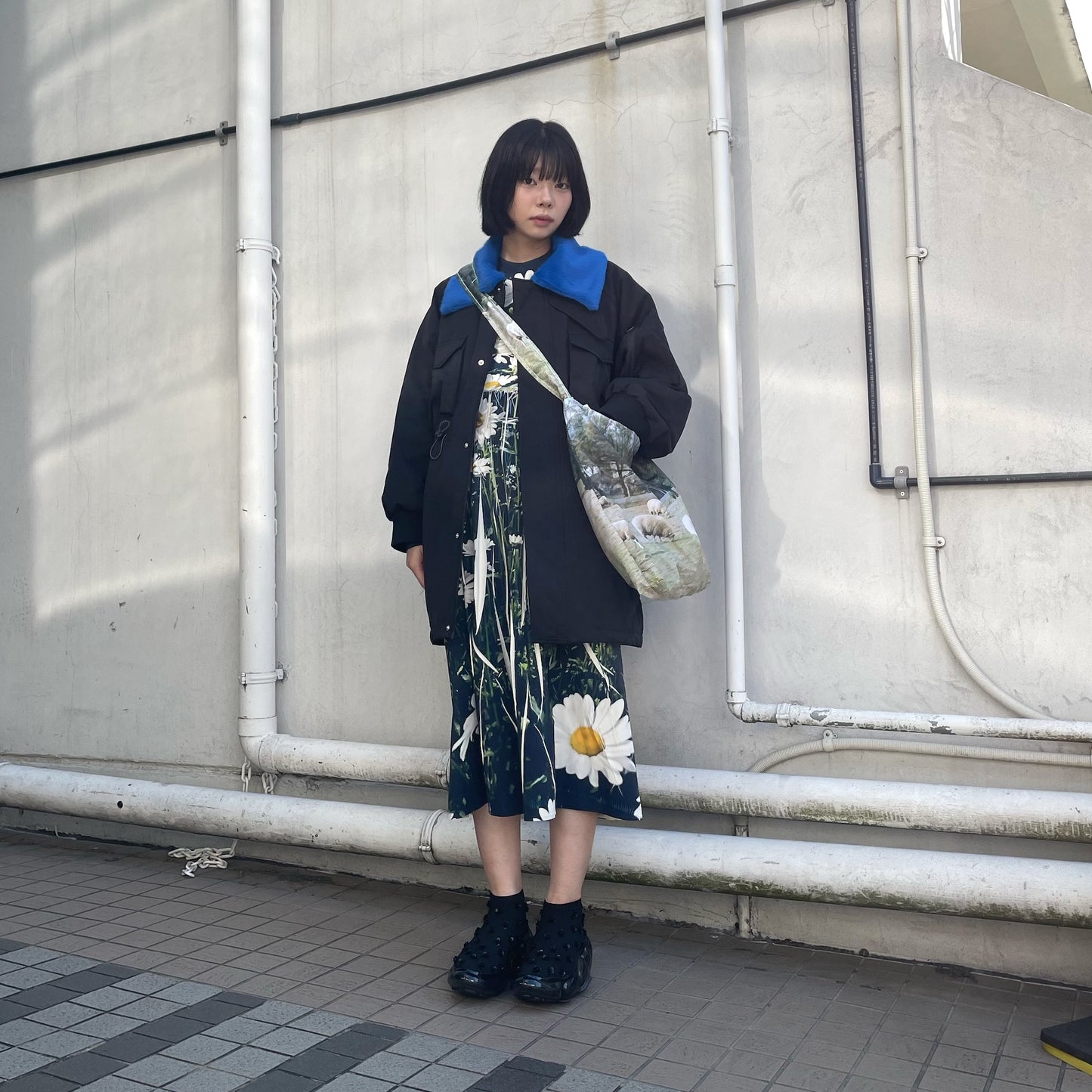 LONG DONKEY JACKET / BLACK / ロングドンキージャケット