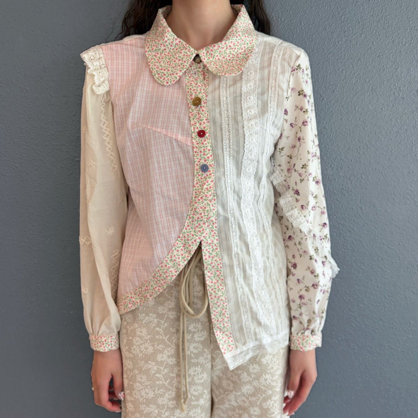 ASYMNETRY SHIRT / アシンメトリーシャツ