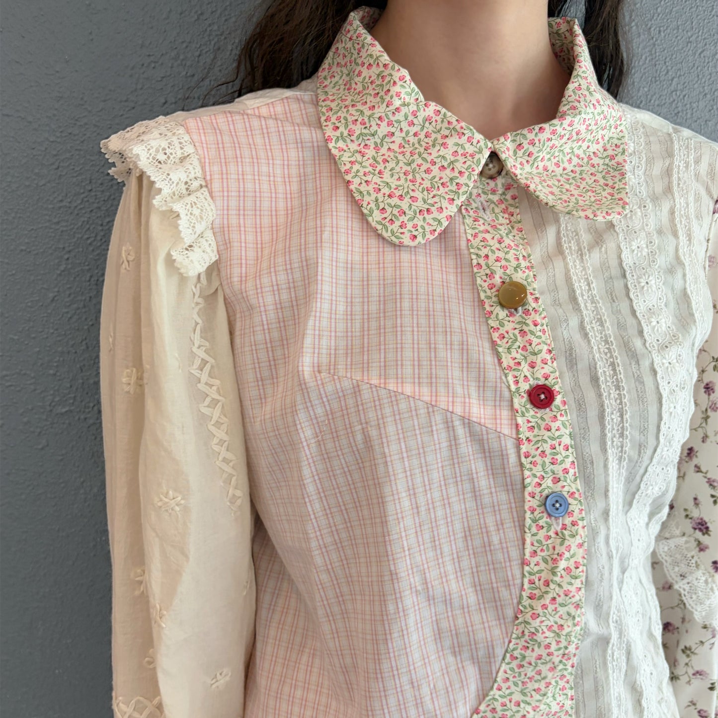 ASYMNETRY SHIRT / アシンメトリーシャツ