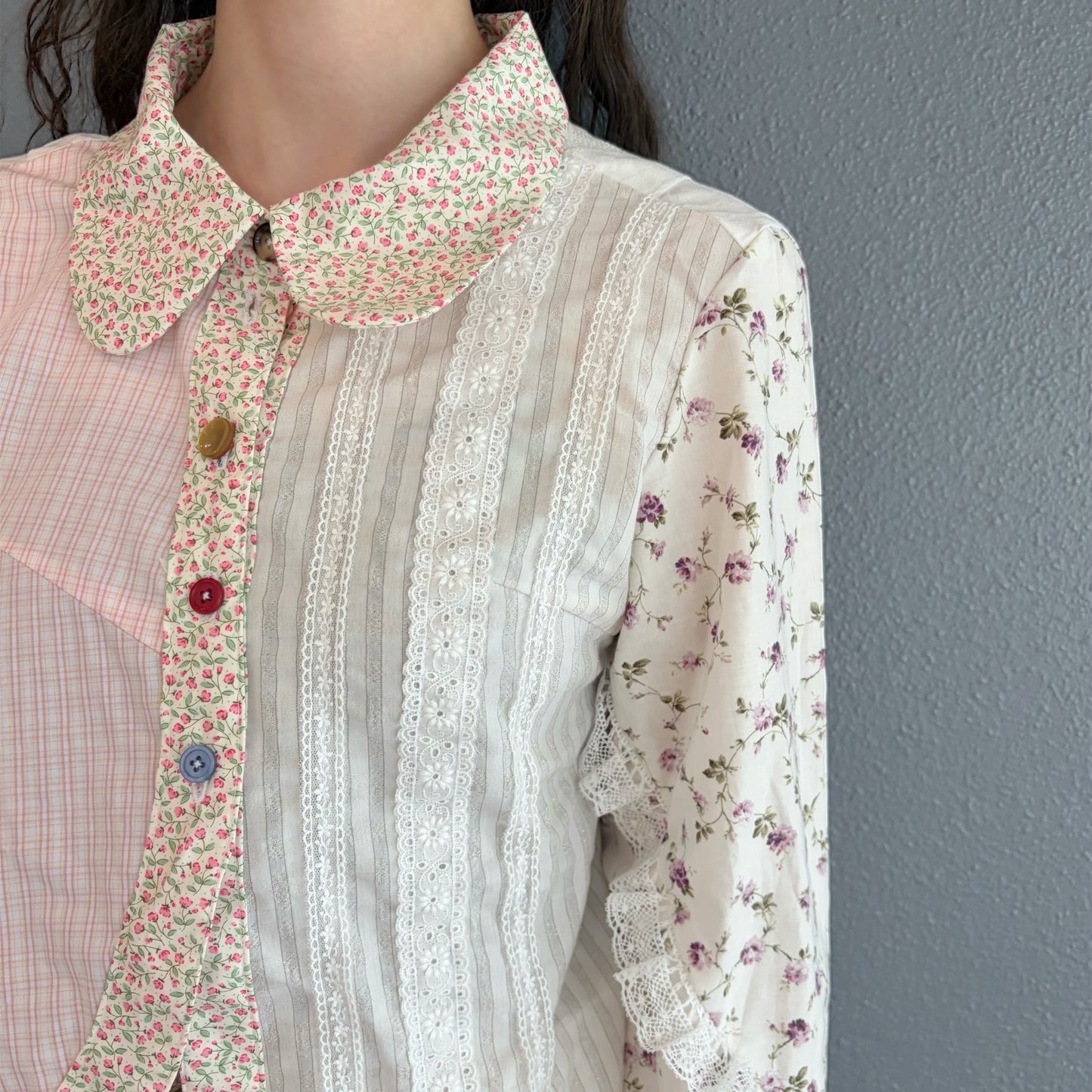ASYMNETRY SHIRT / アシンメトリーシャツ
