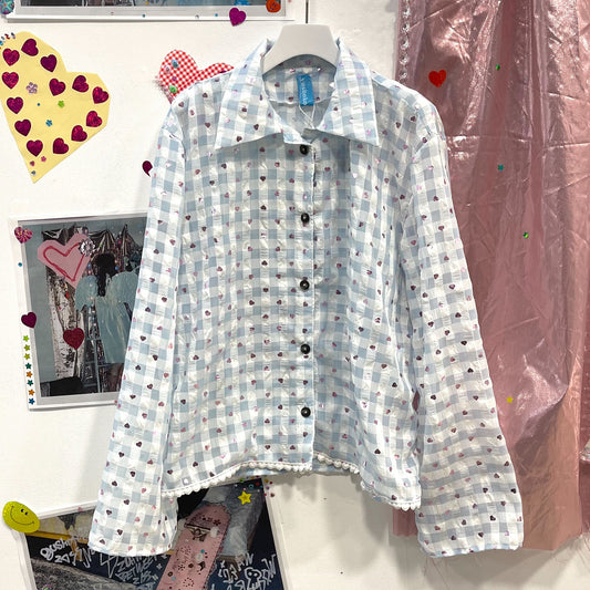 Small Heart Pajama / Blue / スモールハートパジャマ