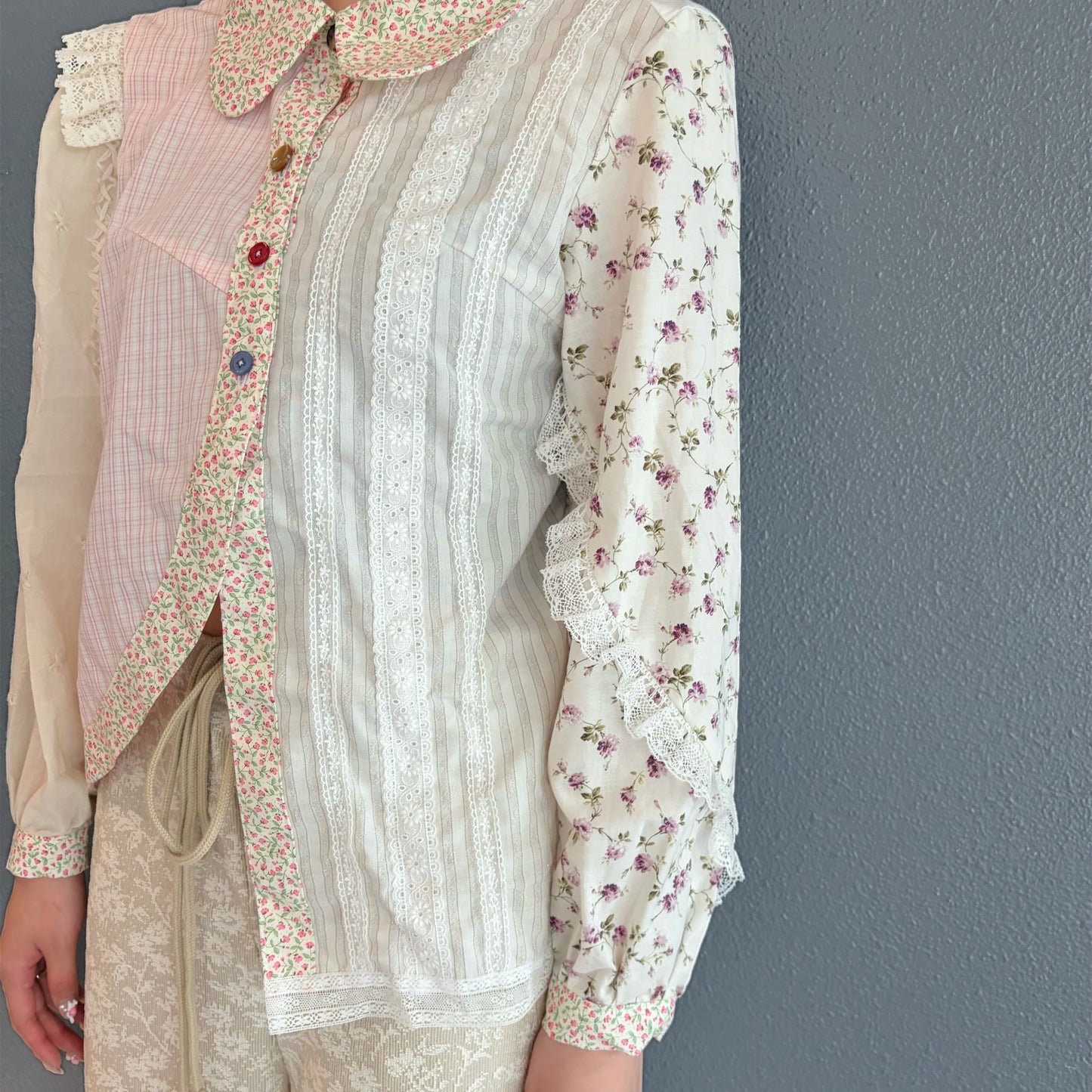 ASYMNETRY SHIRT / アシンメトリーシャツ