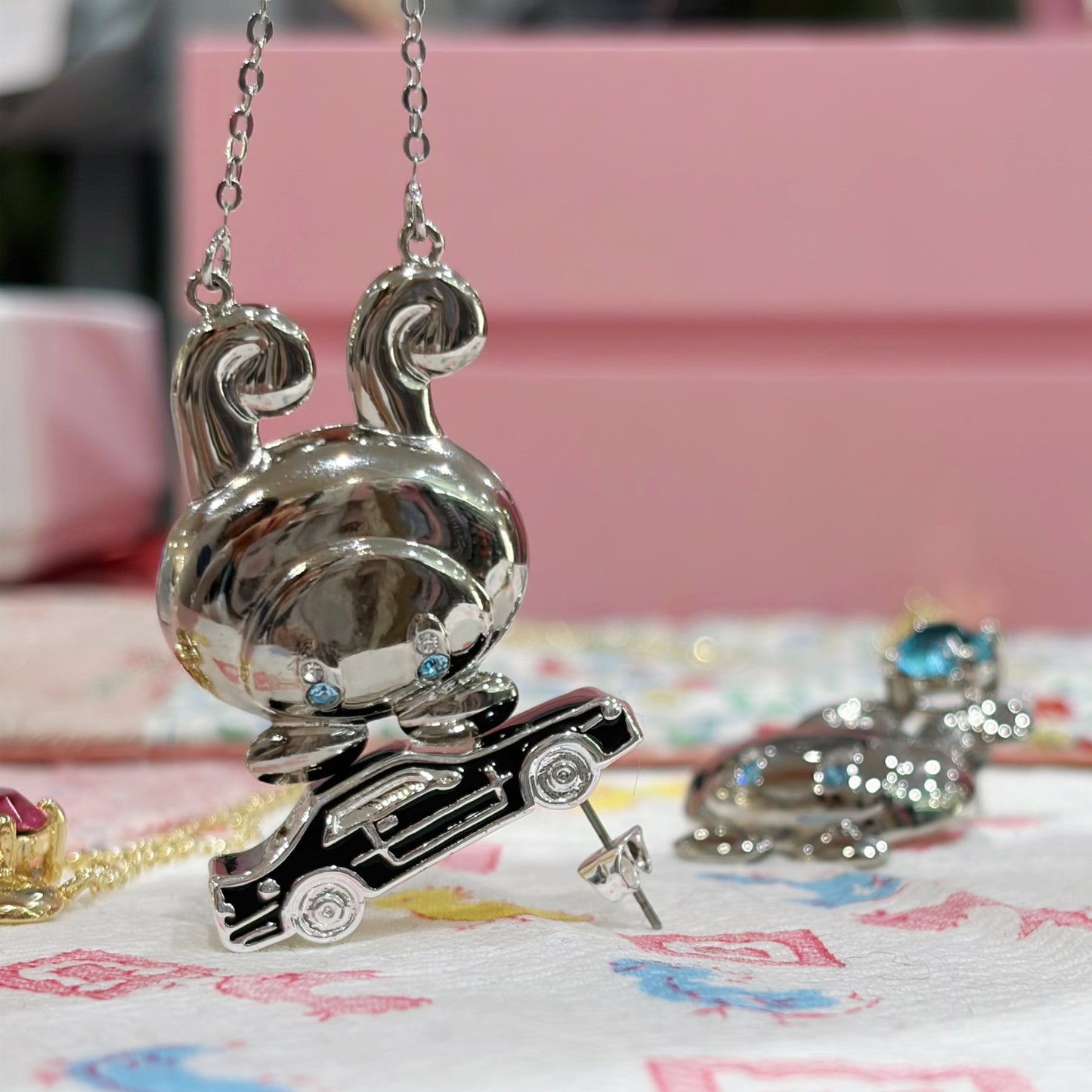 PENNY & PEBBLES EARRINGS / SILVER / ピアス