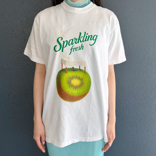 SOUVENIR T-SHIRT SPARKLING / WHITE / グラフィックTシャツ