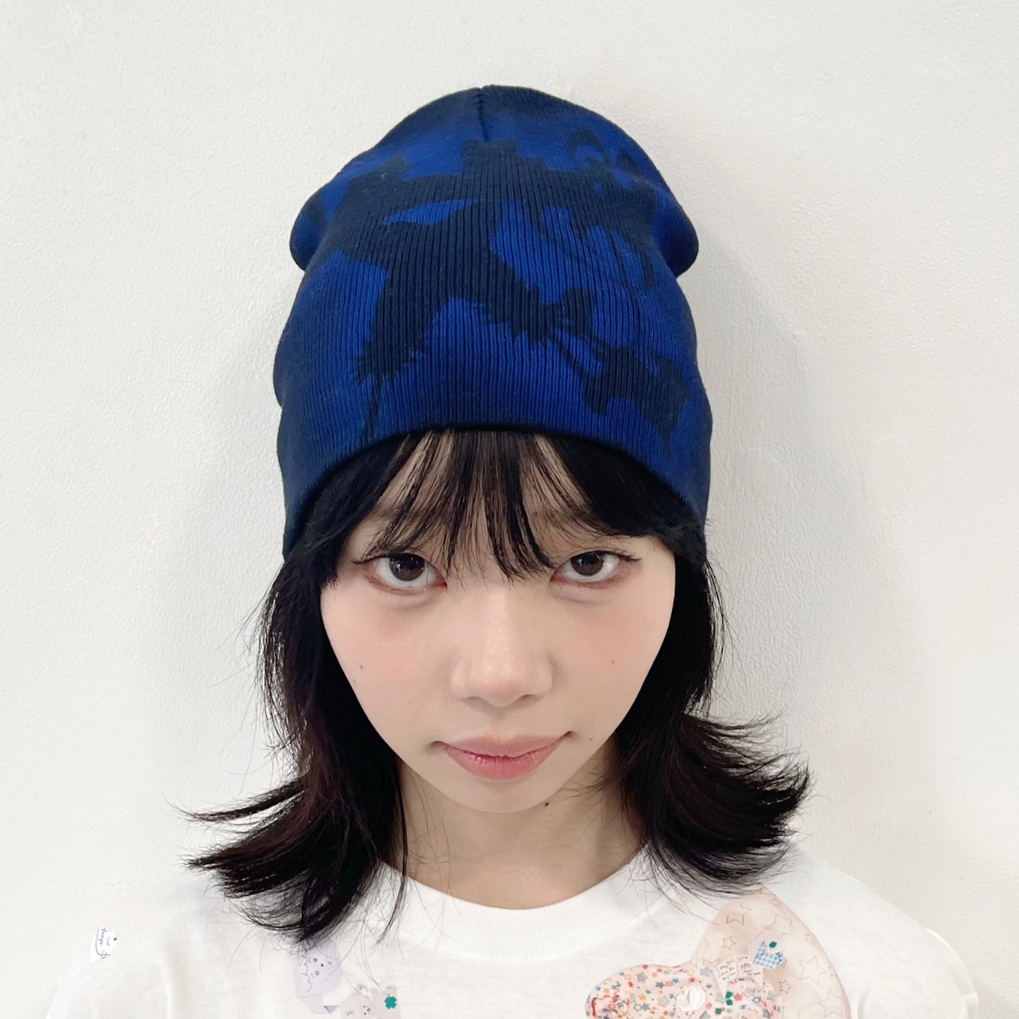 【SHEEP SOUVENIR】sheep playing in town beanie / navy / スプレービーニー