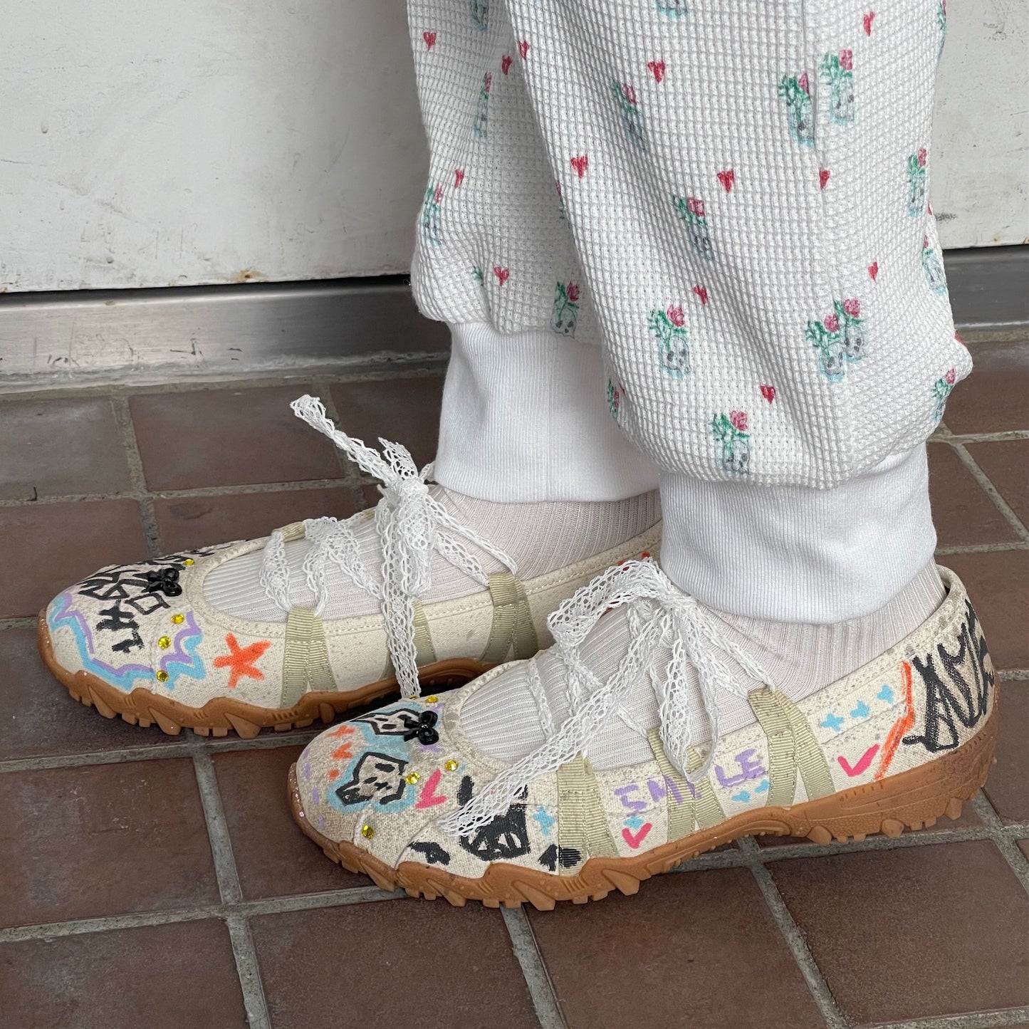 Custom sneaker / TURN / Natural / 25cm