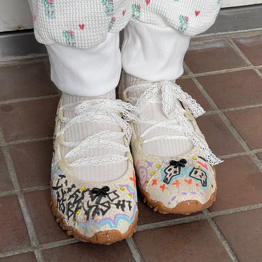 Custom sneaker / TURN / Natural / 25cm