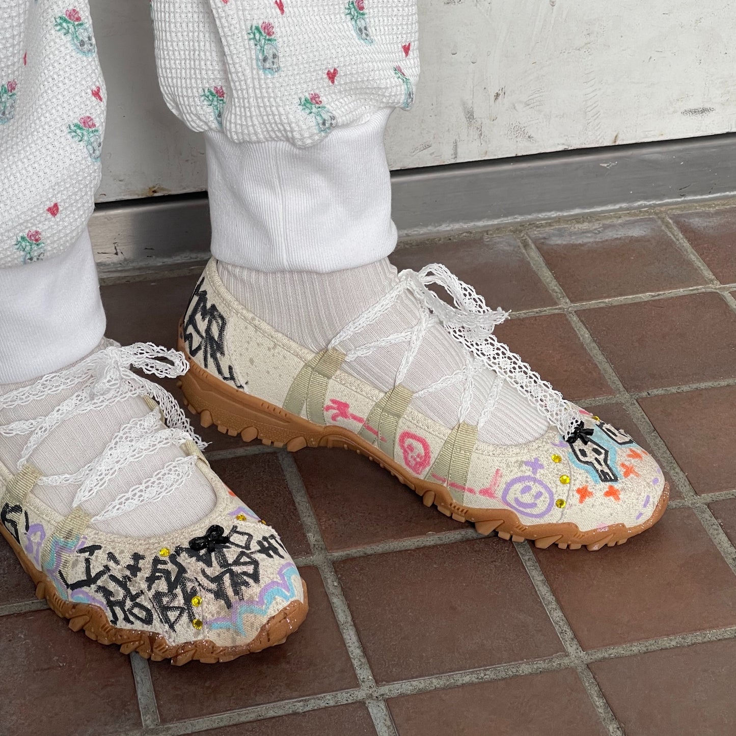 Custom sneaker / TURN / Natural / 25cm