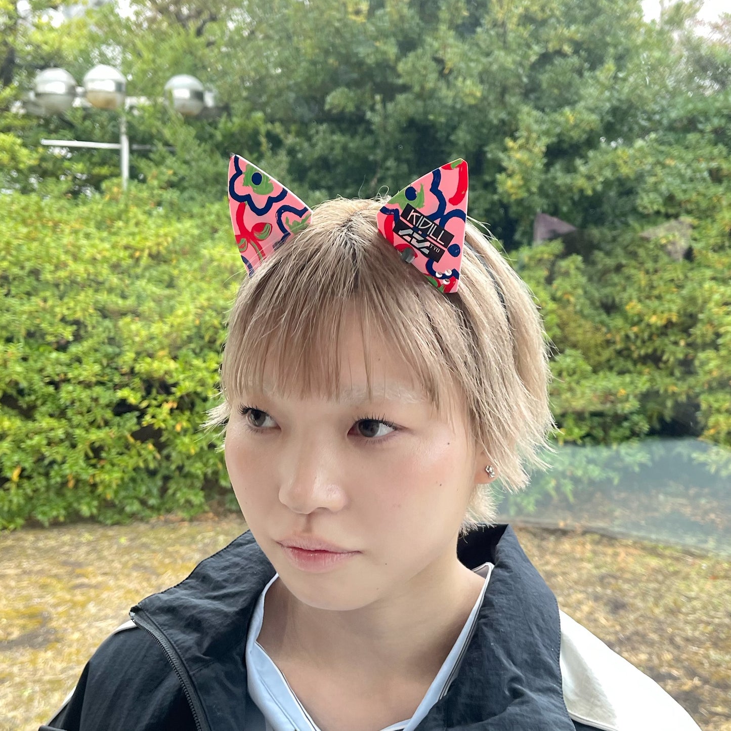 ARMORED NEKOMIMI UNIT-08 KIDILL MODEL KIDILL × CTCTYO / PINK FLOWER / ねこ耳カチューシャ / 中央庁戦術工芸コラボレーション