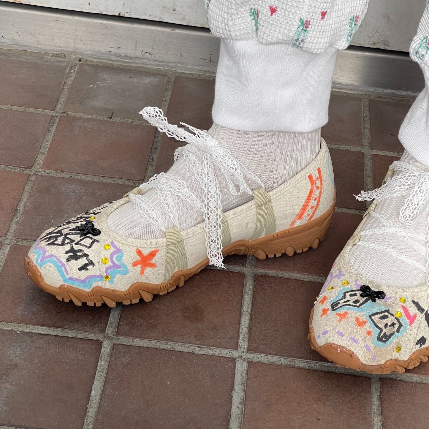 Custom sneaker / TURN / Natural / 25cm