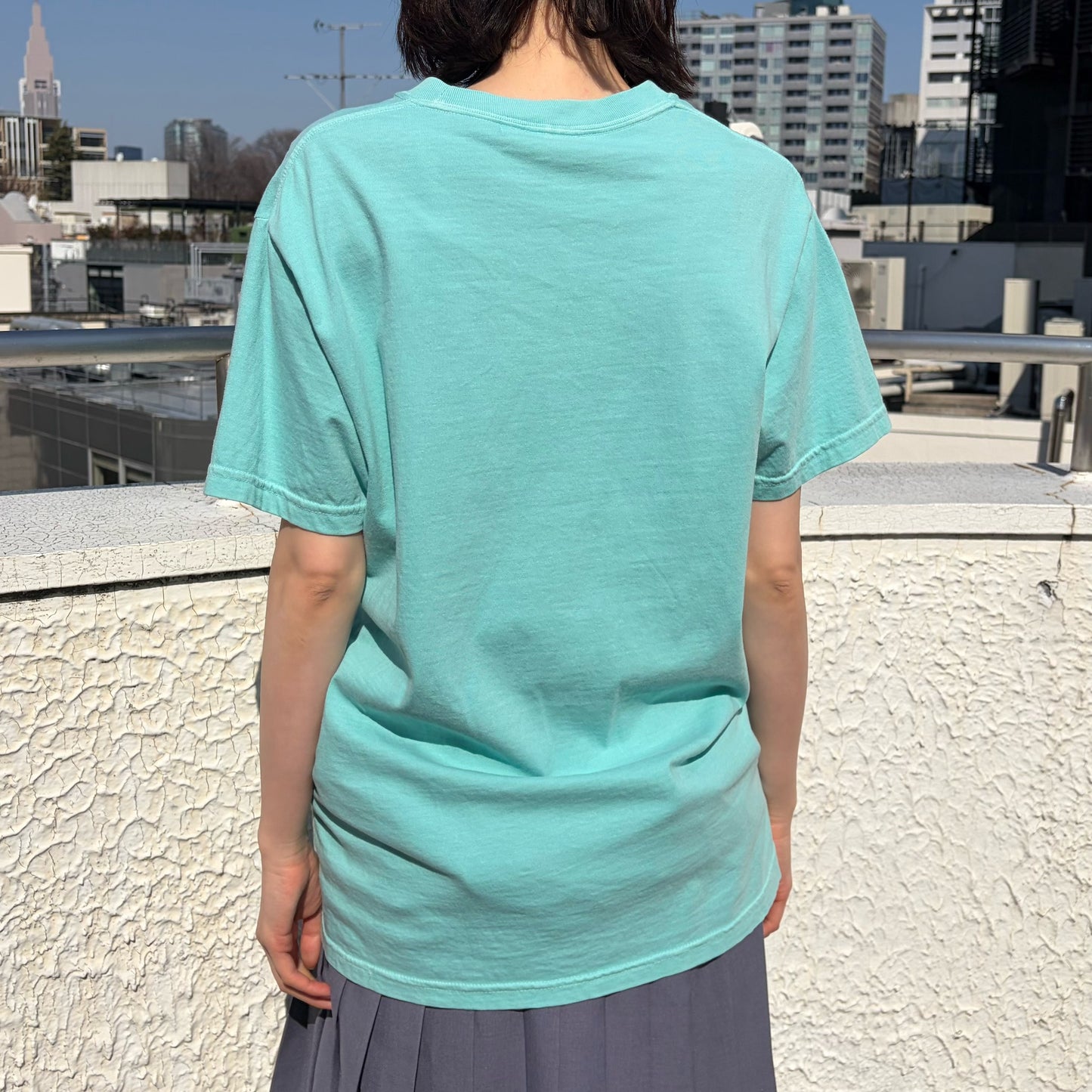 SOUVENIR T-SHIRT PARADIS / MINT / グラフィックTシャツ