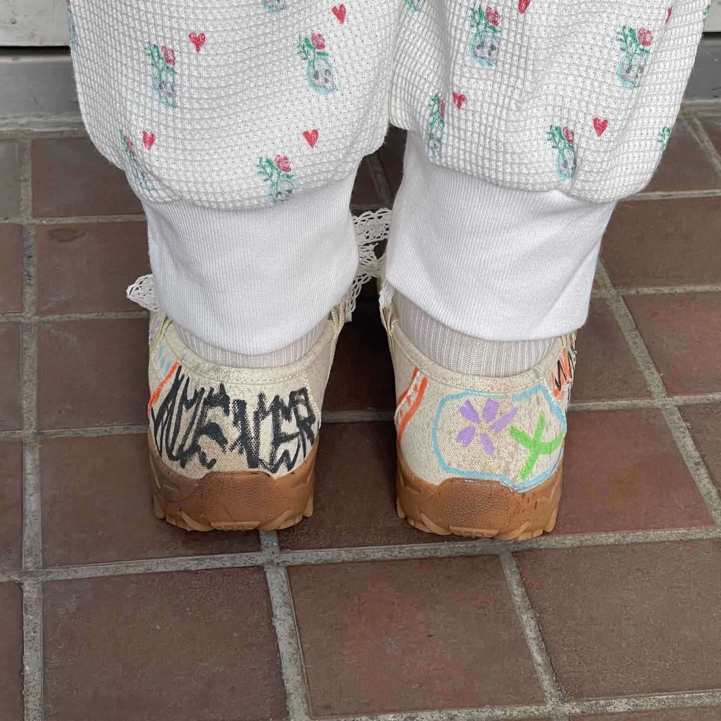 Custom sneaker / TURN / Natural / 25cm