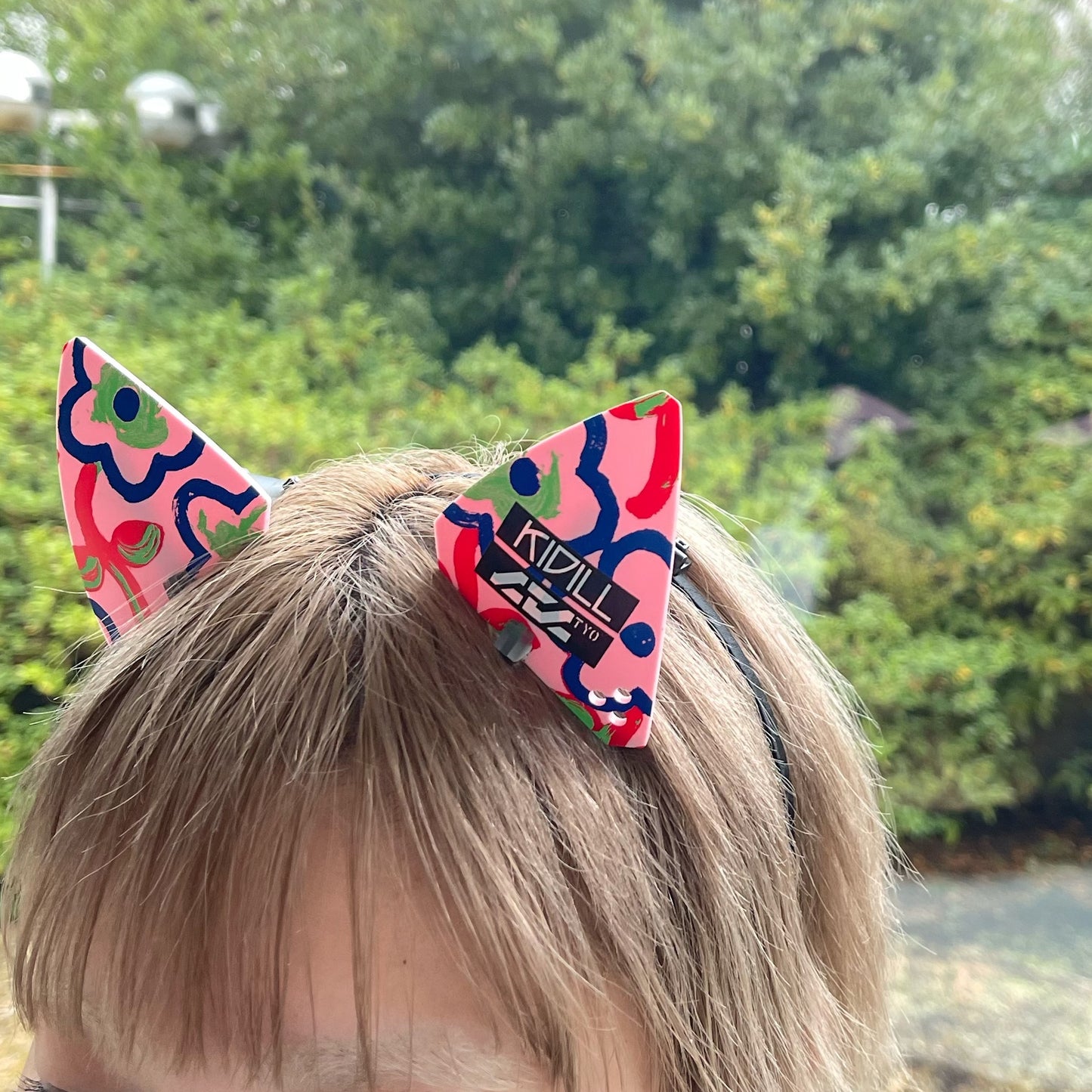 ARMORED NEKOMIMI UNIT-08 KIDILL MODEL KIDILL × CTCTYO / PINK FLOWER / ねこ耳カチューシャ / 中央庁戦術工芸コラボレーション