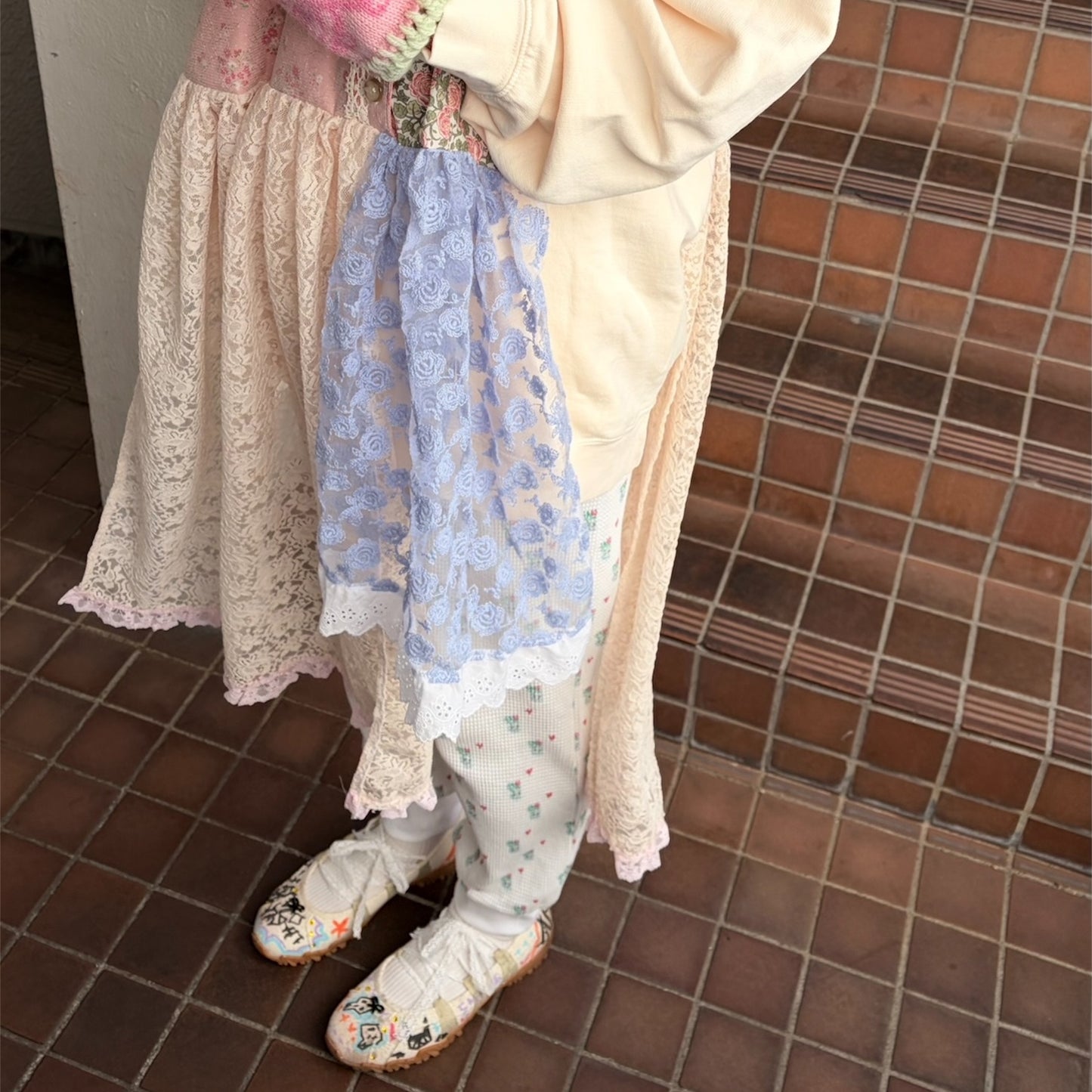 Custom sneaker / TURN / Natural / 25cm