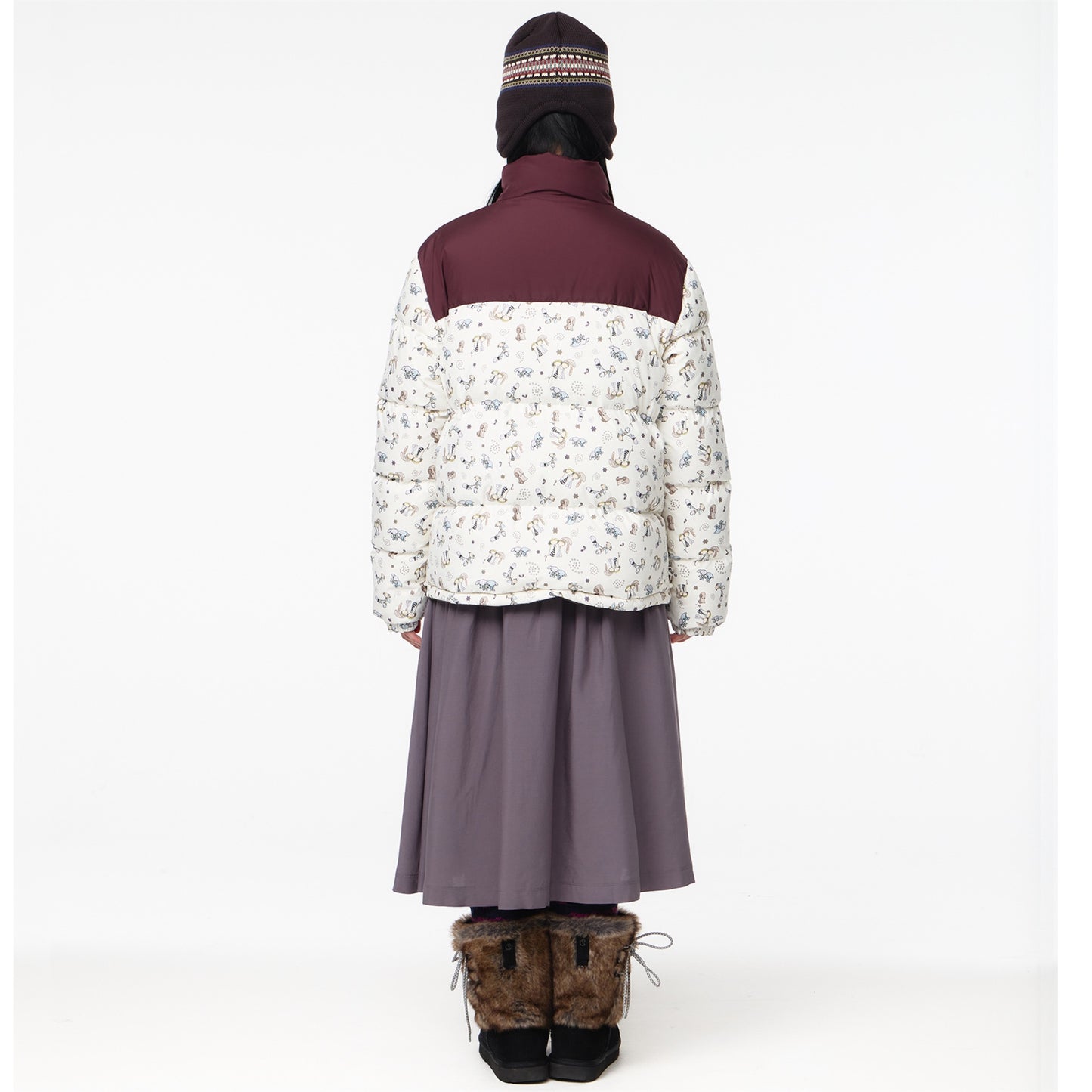 REVERSIBLE DOWN JACKET / KHAKI / リバーシブルダウンジャケット