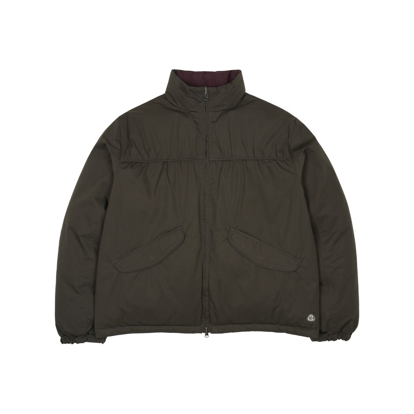 REVERSIBLE DOWN JACKET / KHAKI / リバーシブルダウンジャケット