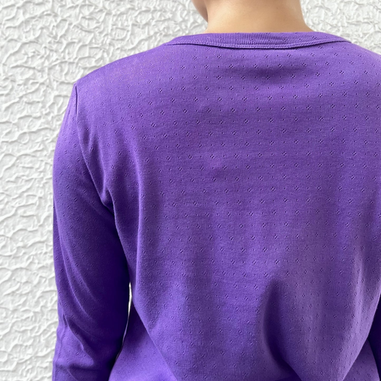 Lou reed longsleeve / purple / エアブラシロングスリーブTシャツ