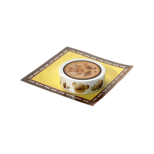 【xue mian  dou sha】bread club masking tape / マスキングテープ