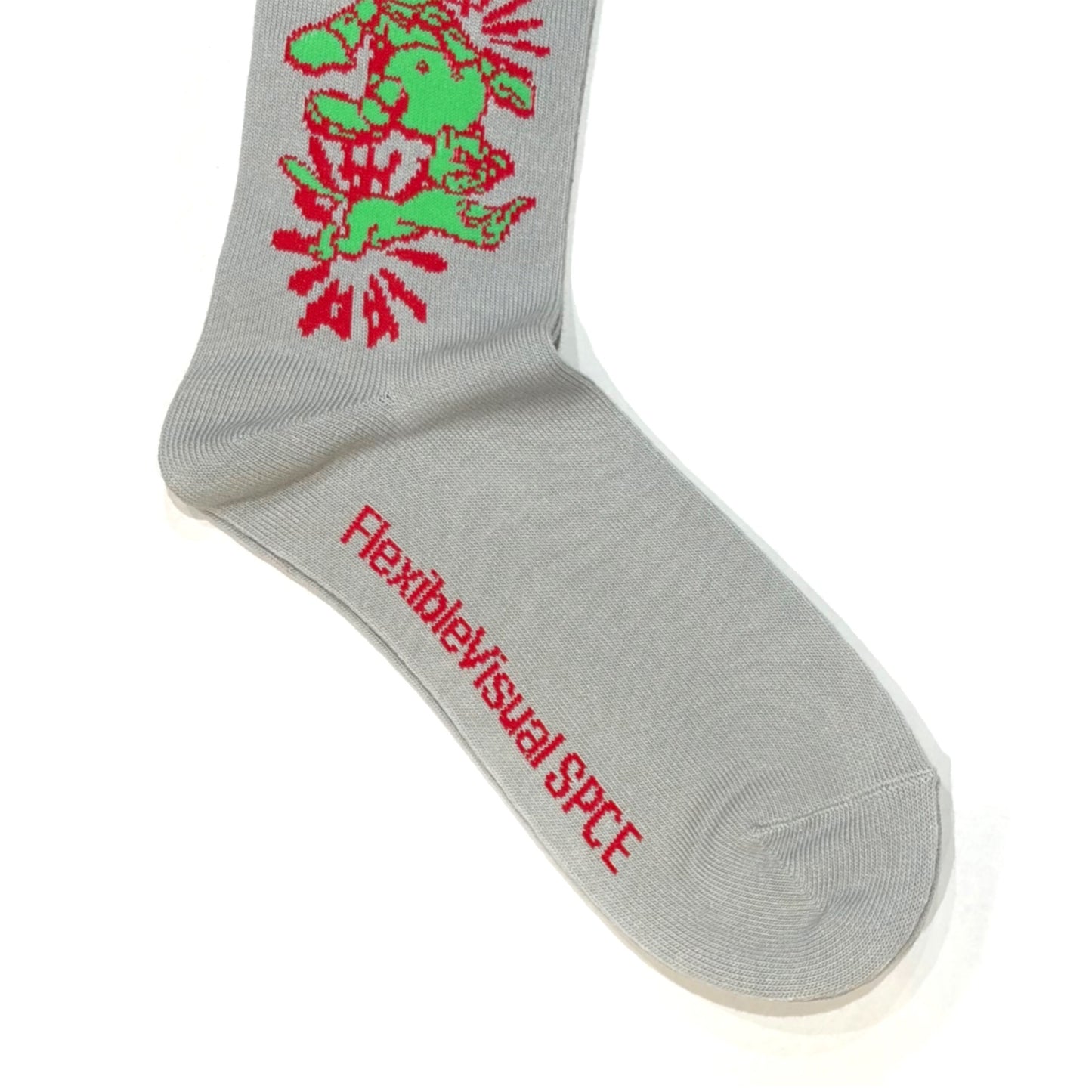 Basic Socks / GRAY / CAT!