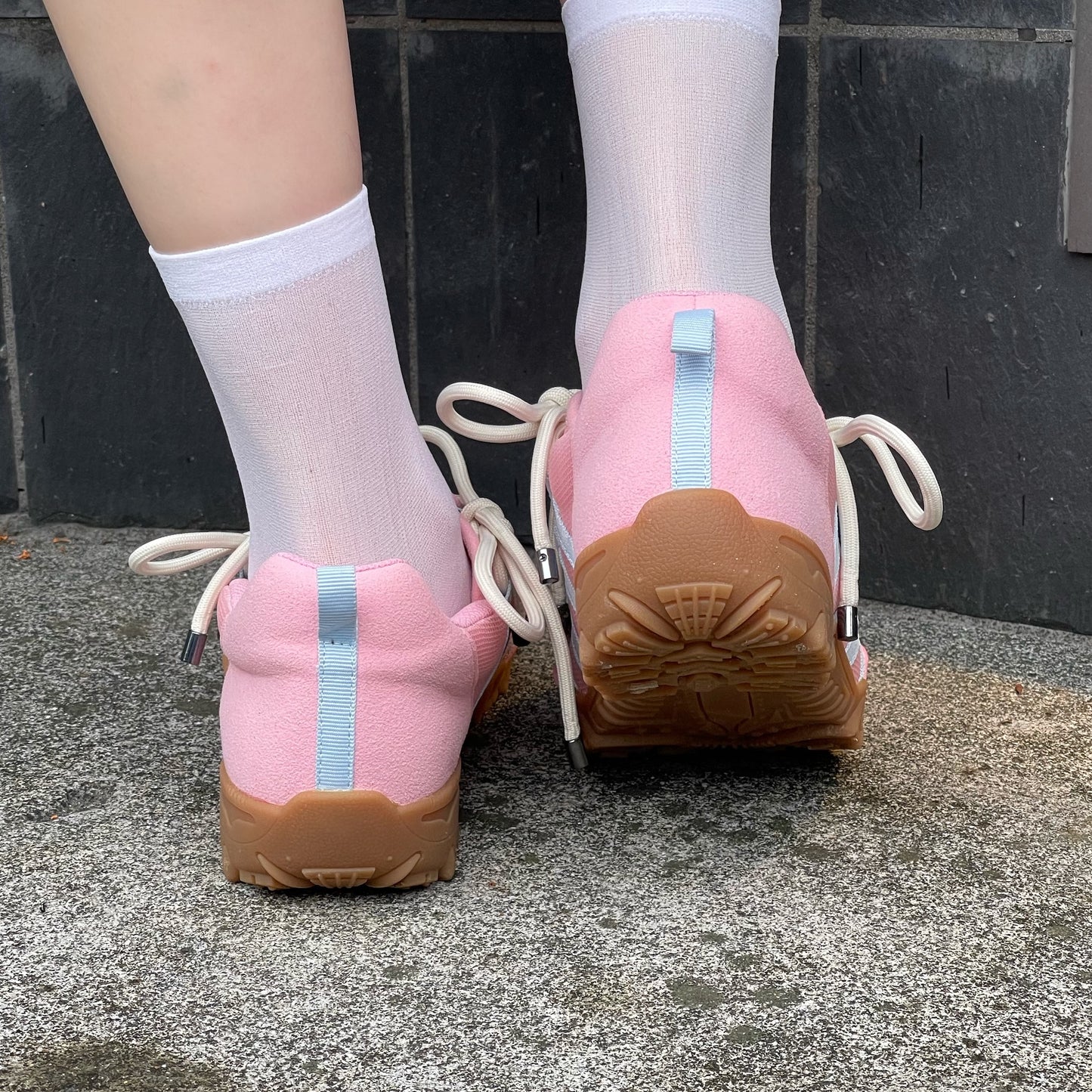 DOUBLE BOW / pink / スニーカー