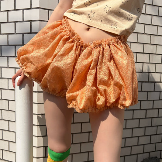 PUFF SHORTS / FLOWER / パフショートパンツ