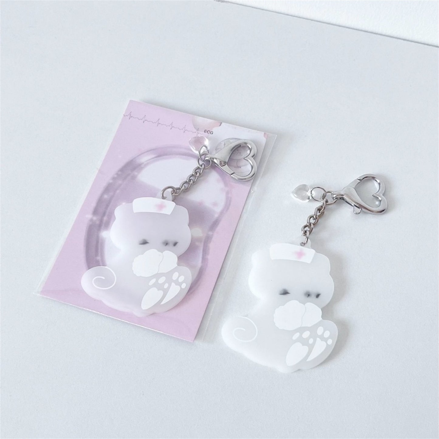 【lizilin】first aid cat charm / キーリング