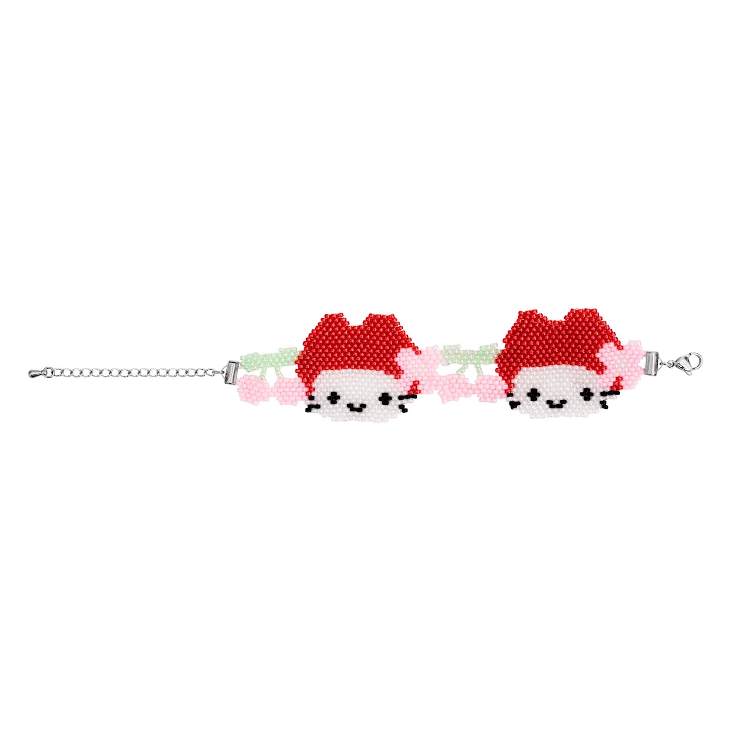 [X YOUNGART] CHERRY PET Beads Bracelet / ビーズブレスレット