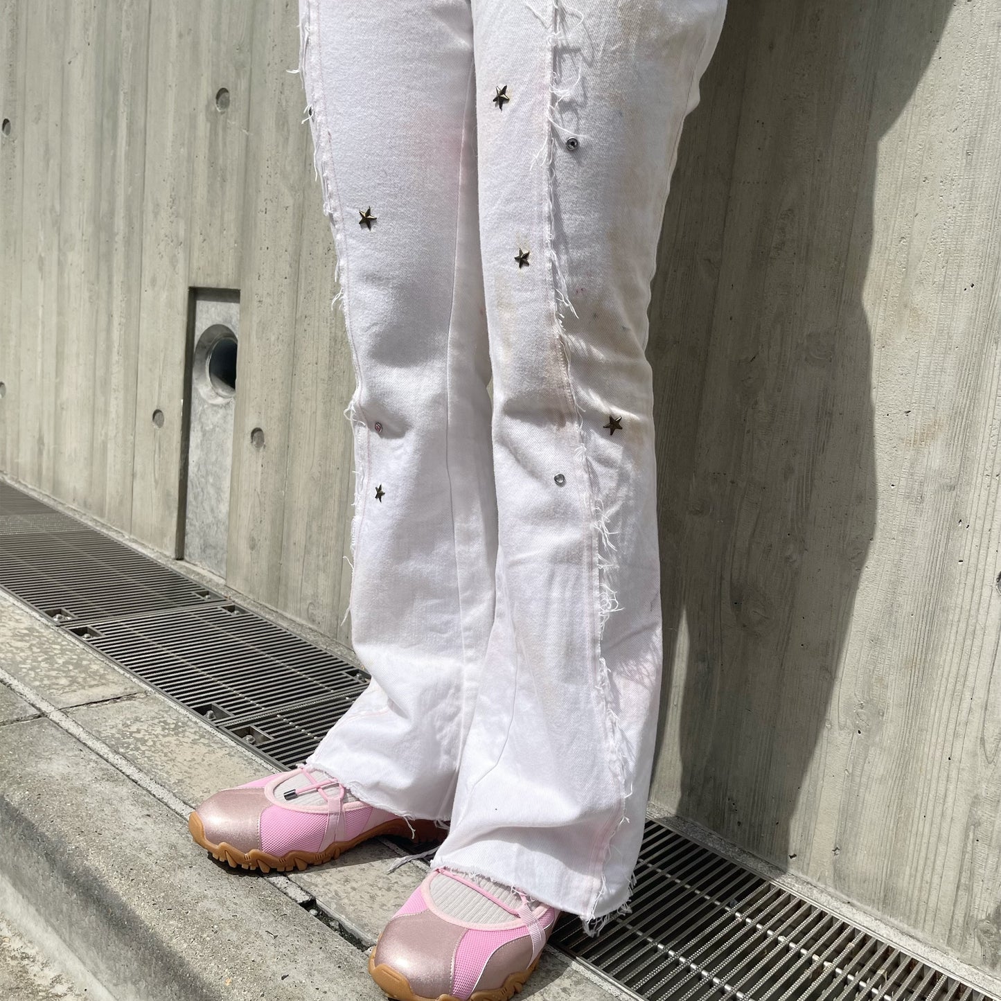 Punk trousers / White / パンクトラウザーズ