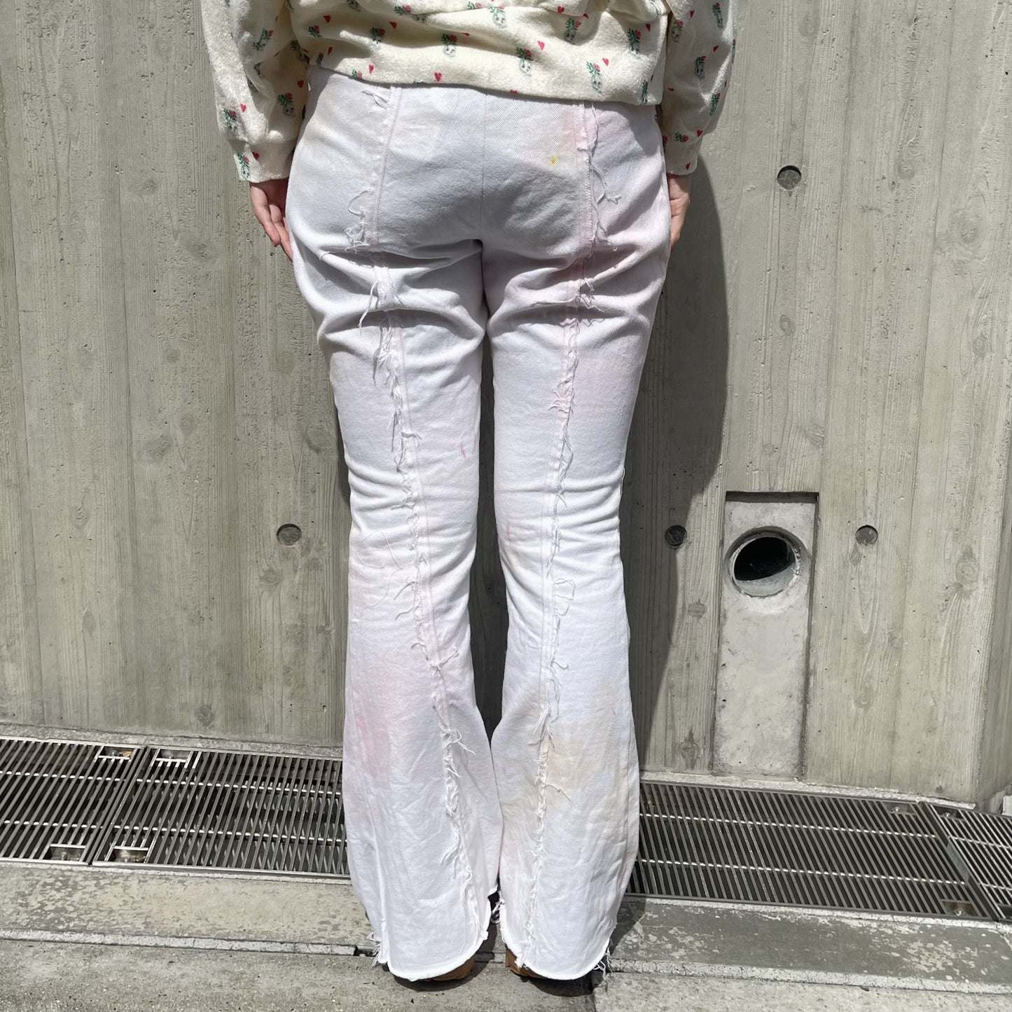 Punk trousers / White / パンクトラウザーズ