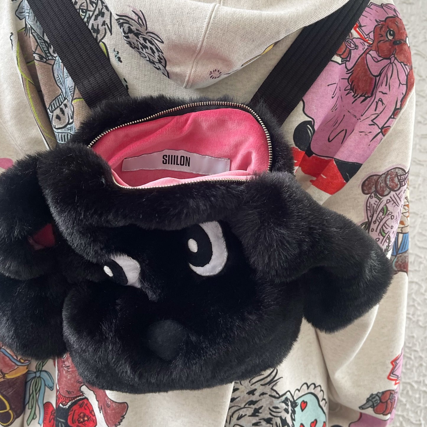 Hanako back pack / BLACK / バックパック