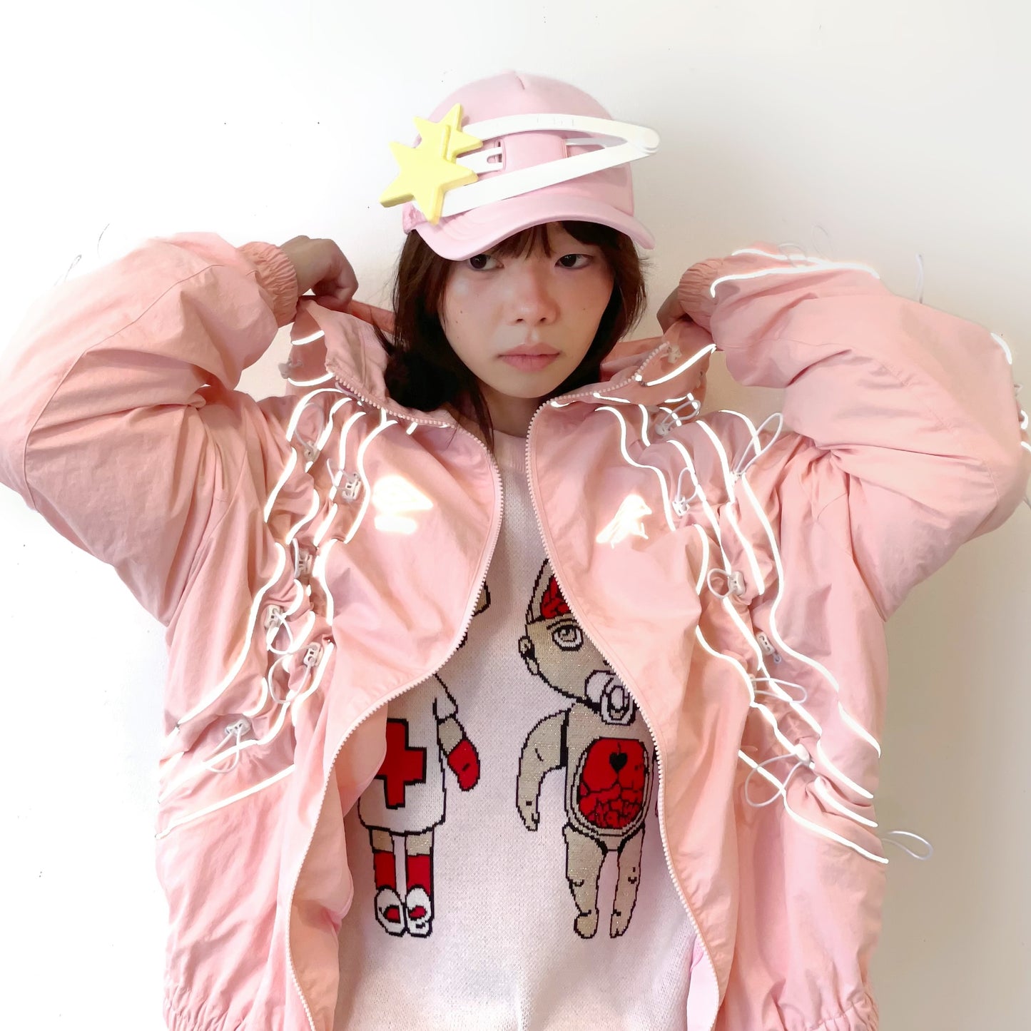 KIDILL × UMBRO COLLABORATION  WIZARD TRACKJACKET / PINK / コラボレーショントラックジャケット