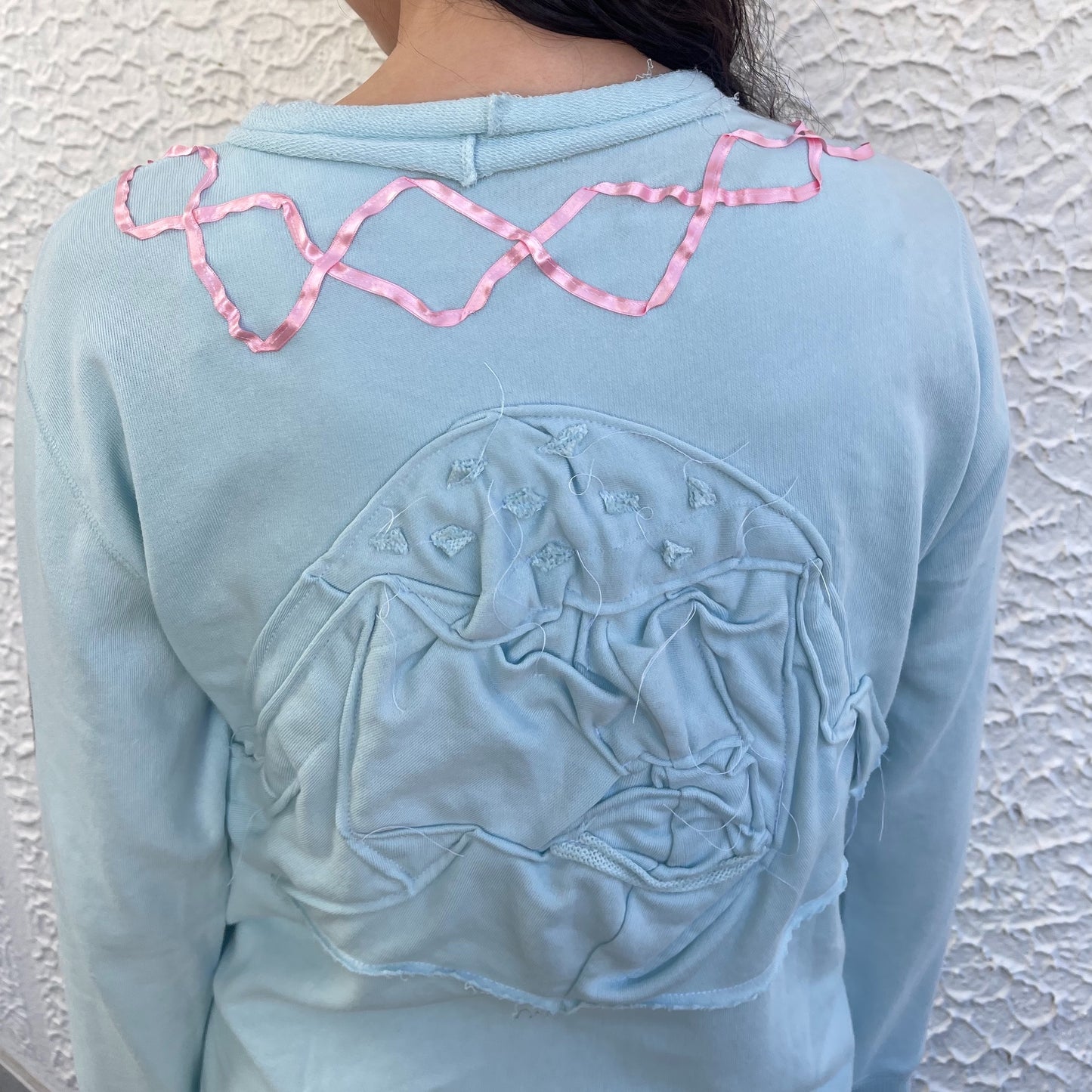 trust teji x TONII MONDO collabolation ★ Bond zip parka / Blue / ボンドジップパーカー