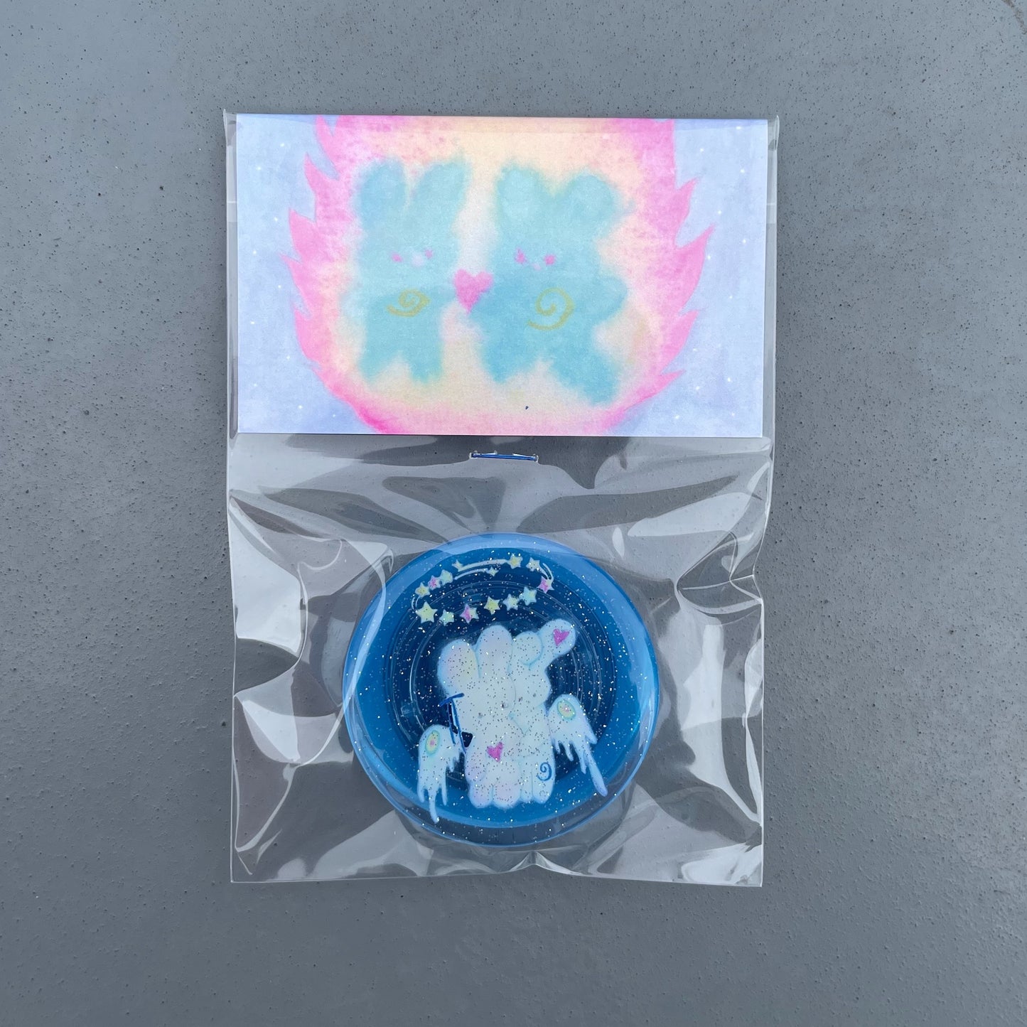 【plasticpeco】Soft Embrace - Magnetic Phone Grip / フォングリップ