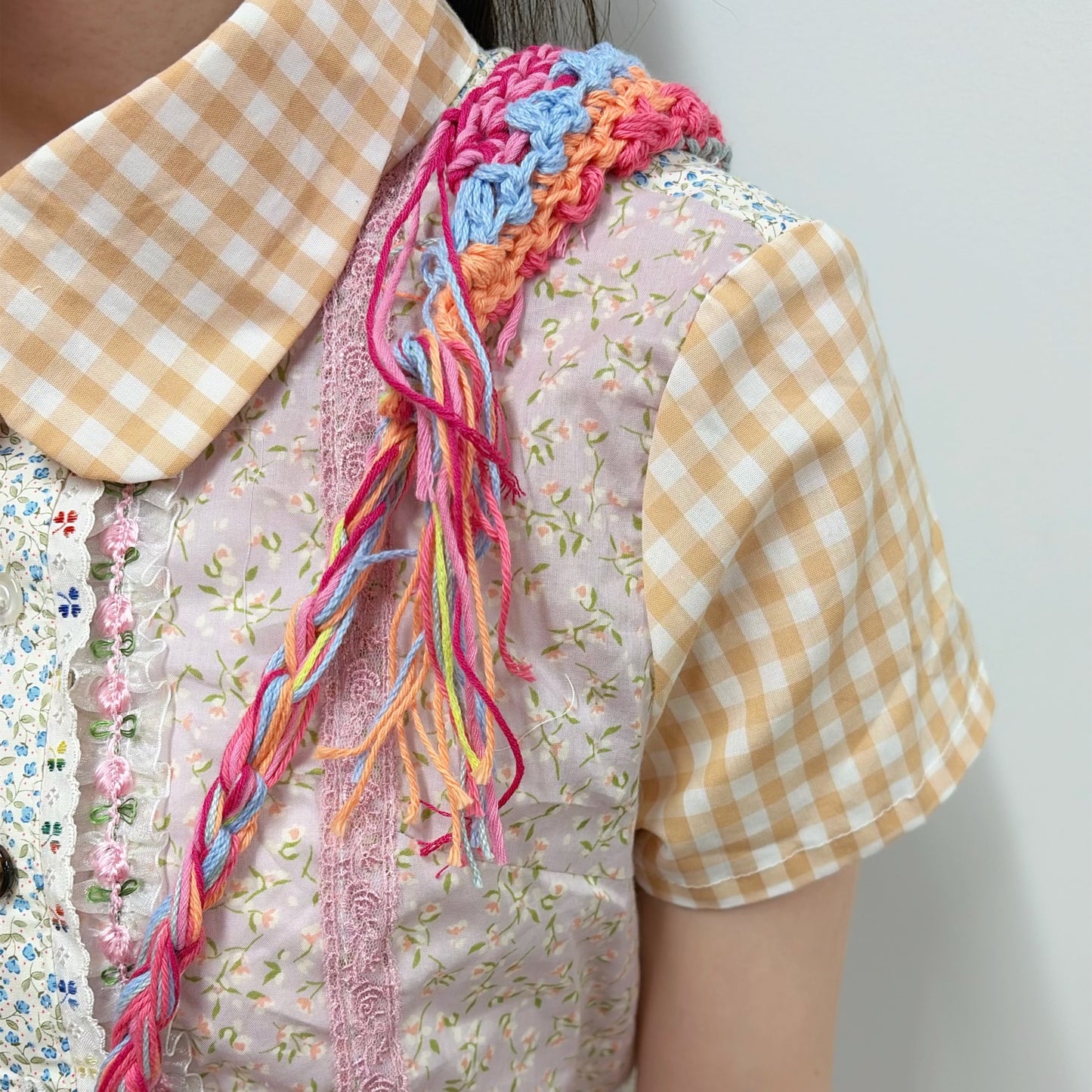 Star Crochet bag / multi / スタークロシェバッグ