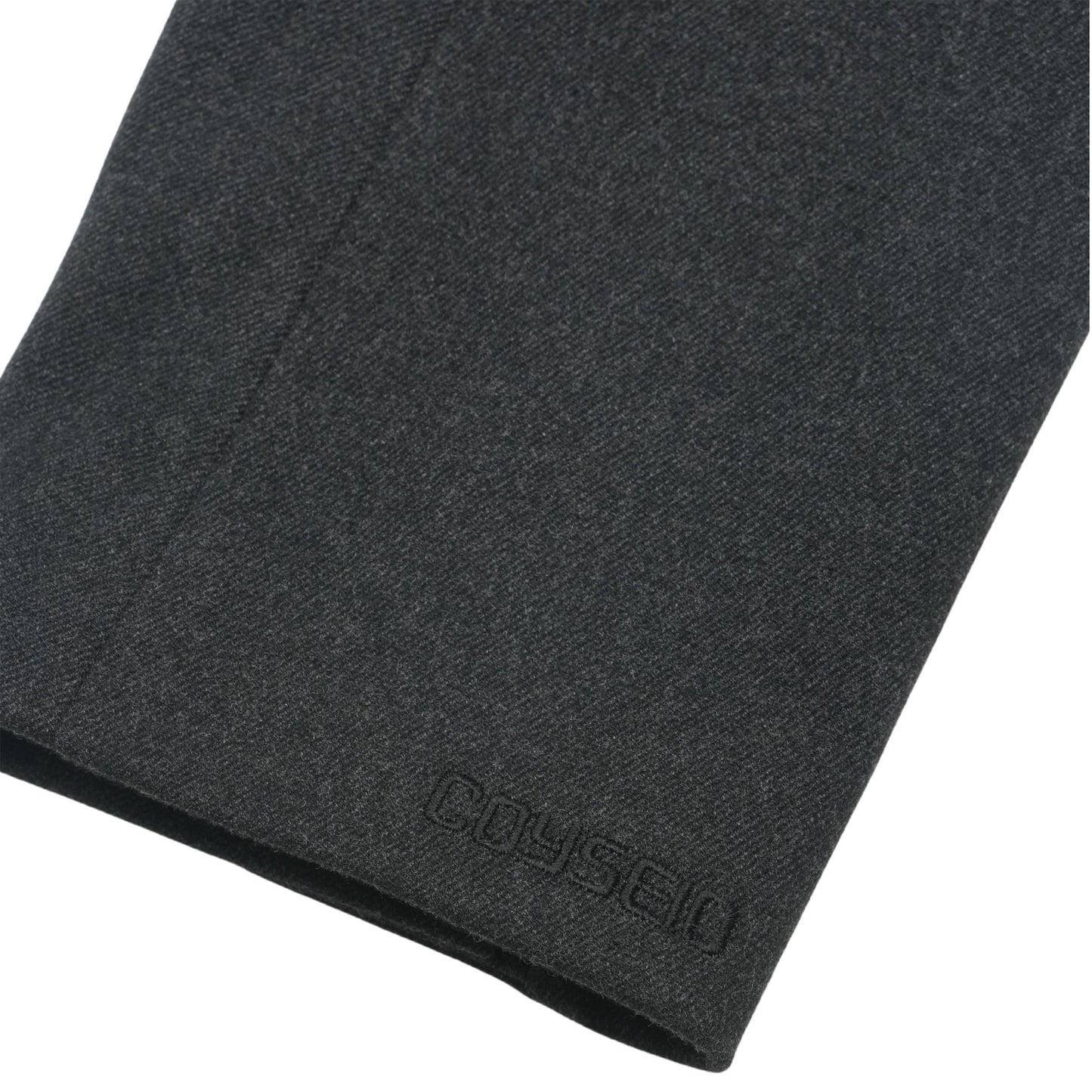 ROUNDED RAW HEM JACKET / CHARCOAL / ジャケット