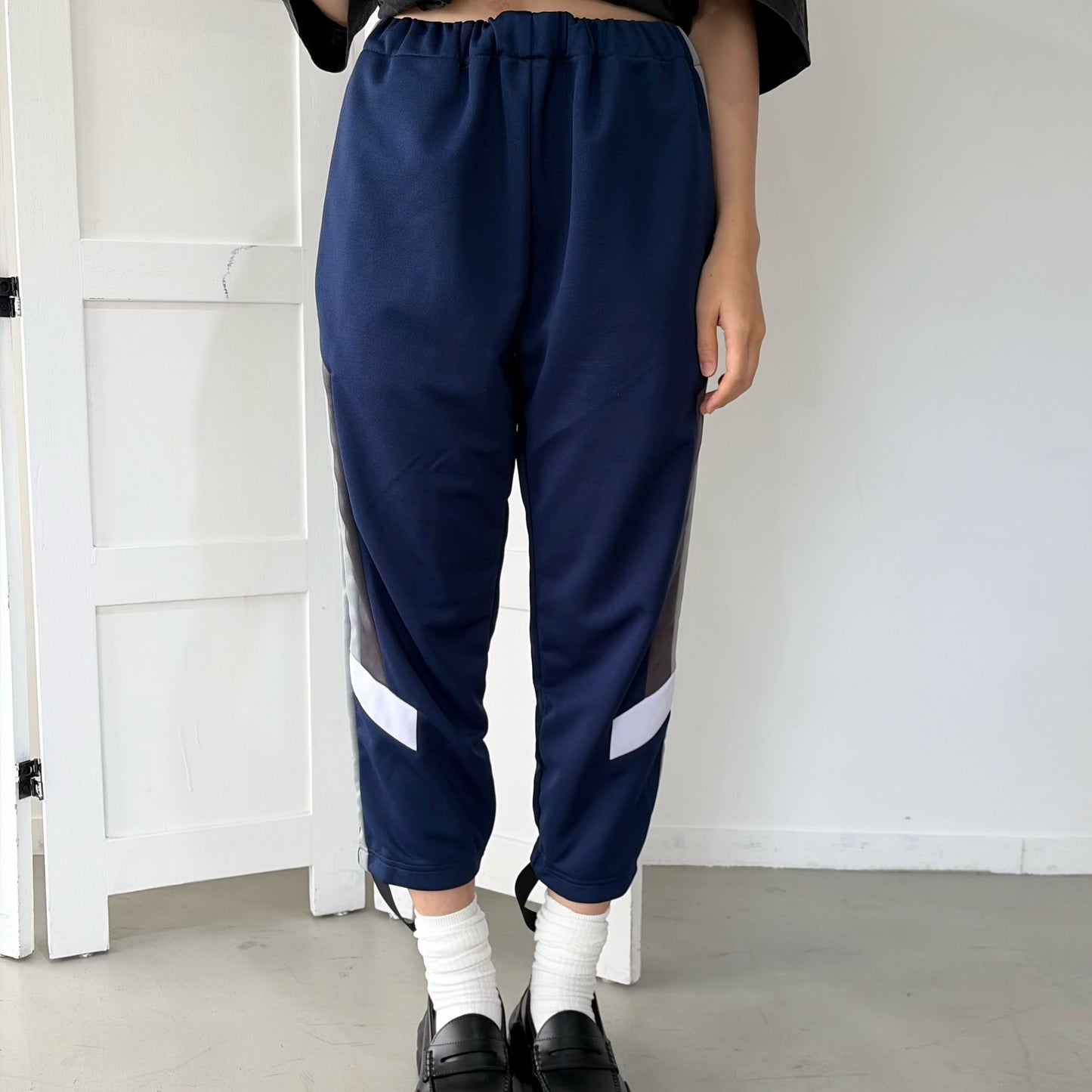 HIGH SCHOOL NERD PANTS / NAVY / ジャージパンツ