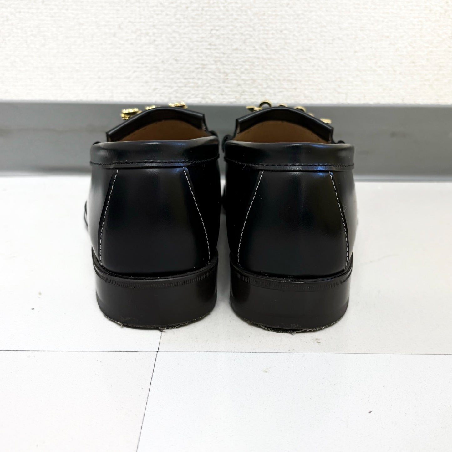 SIIILON×HARUTA Memory Loafer】flashree / Black / キルトローファー