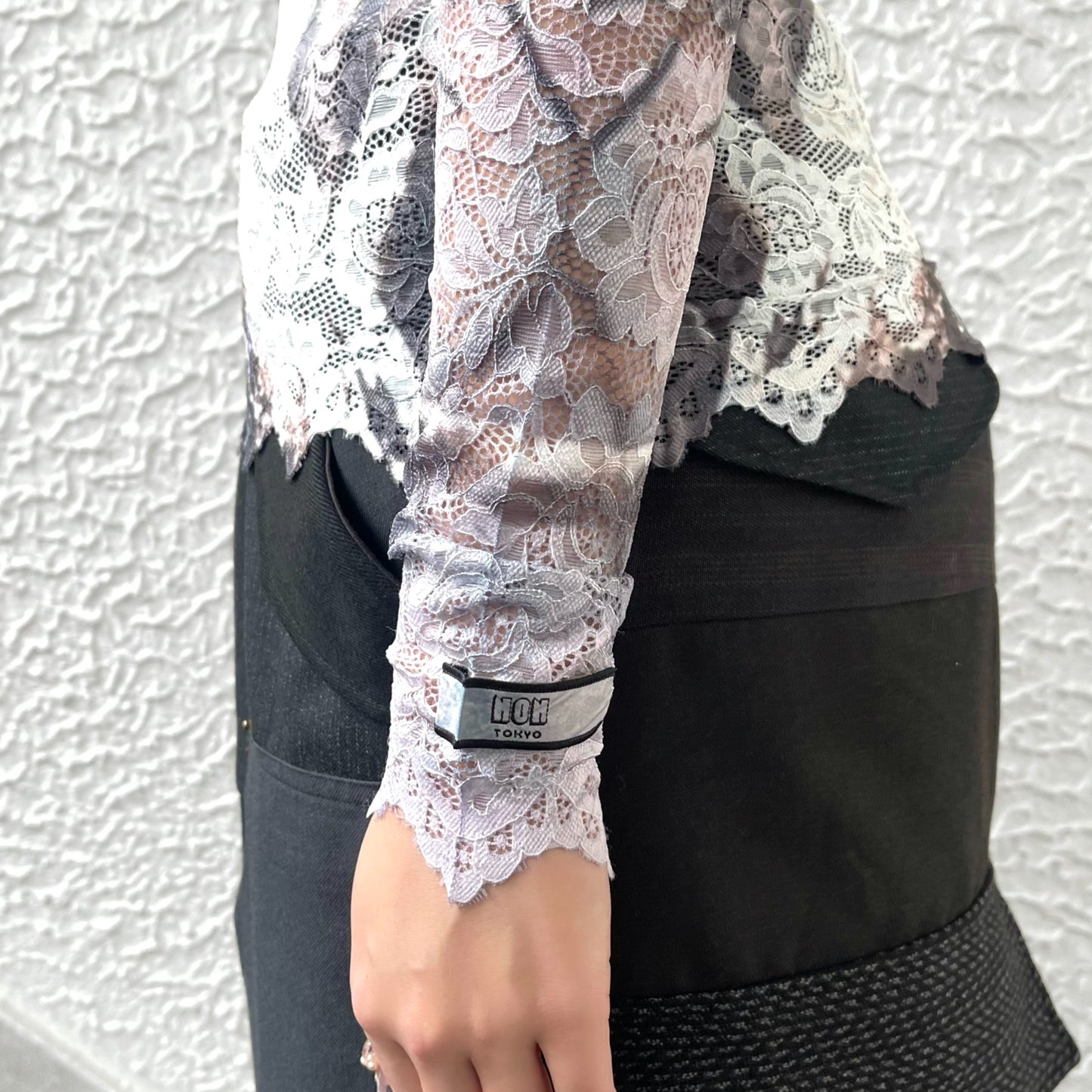 LACE DIRECT PRINT CUTSEW / CAMO / レースダイレクトプリントカットソー