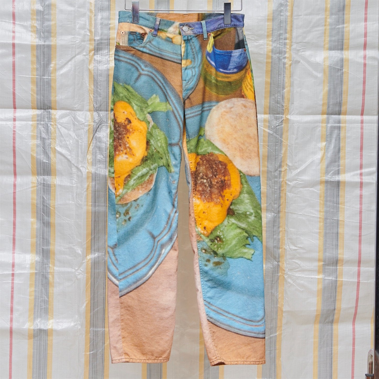 GRAPHIC PANTS / BLUE DINER / グラフィックパンツ